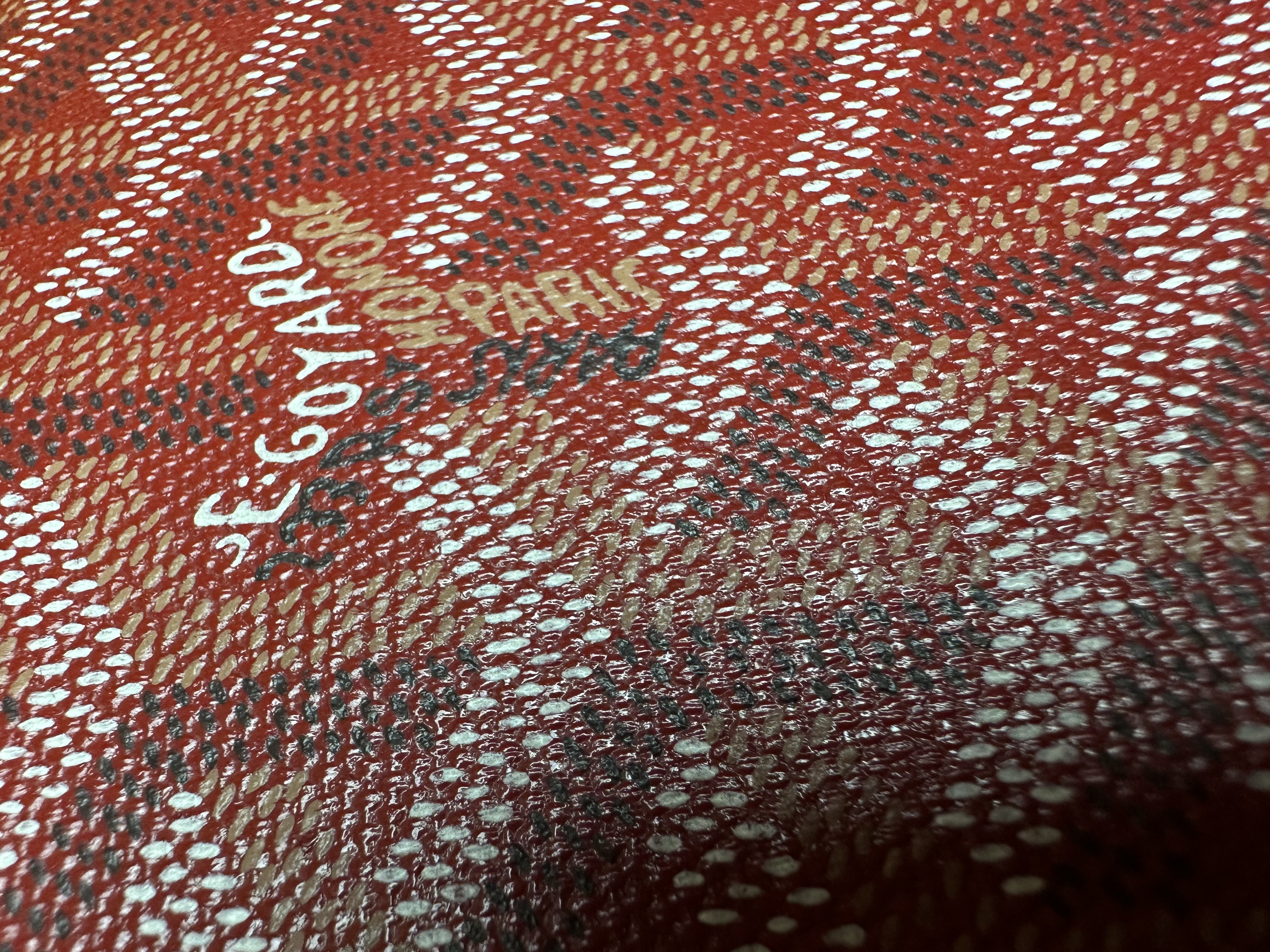 Goyard Belvedere MM Uzi-Red, detail view 11