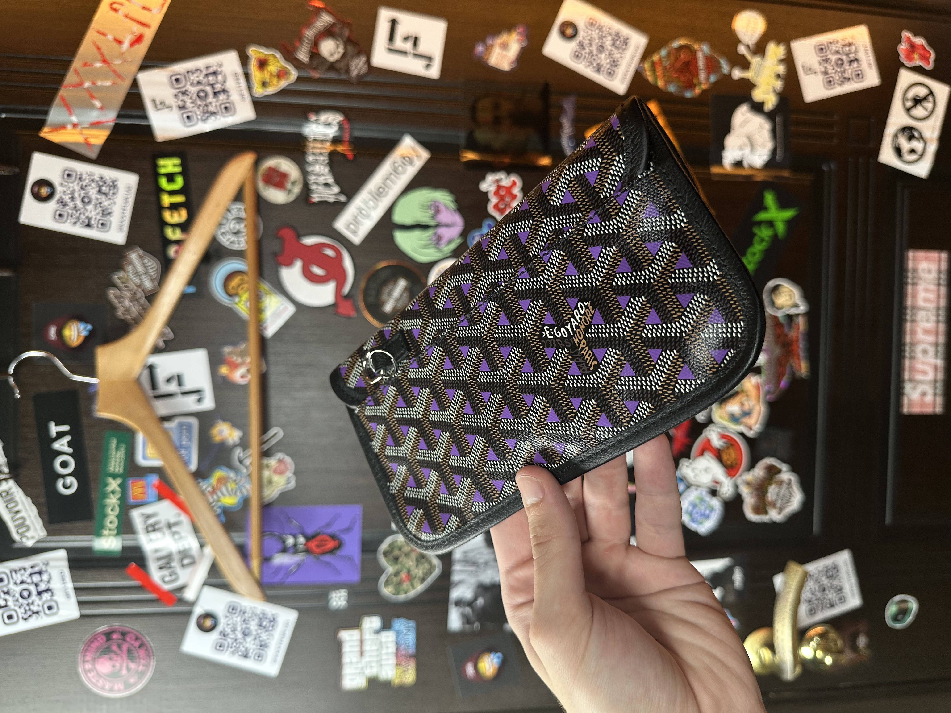 Goyard Goayrd Enderman Wallet, detail view 2