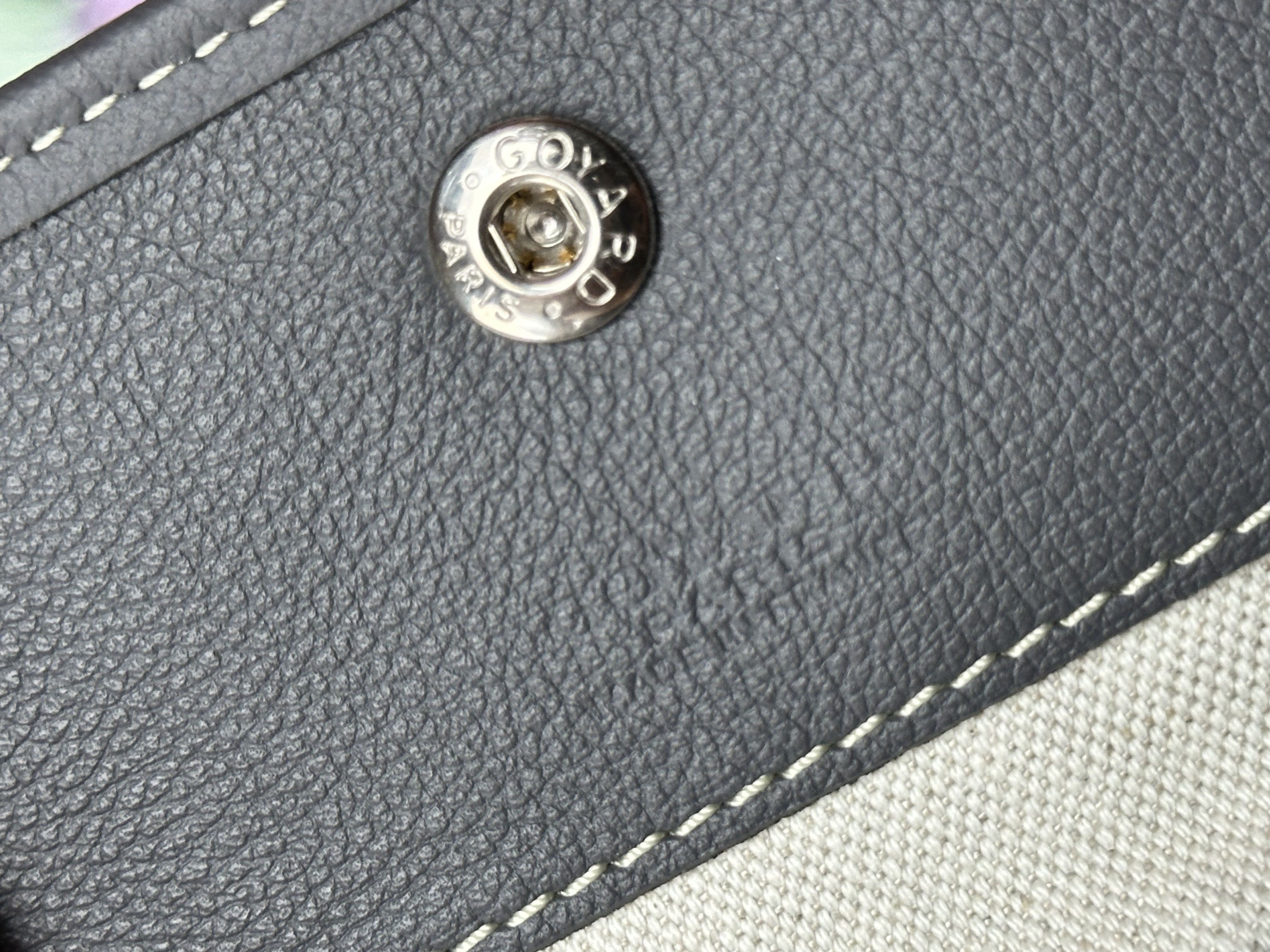Goyard Goyard Grey Saint Louis Wallet, detail view 4