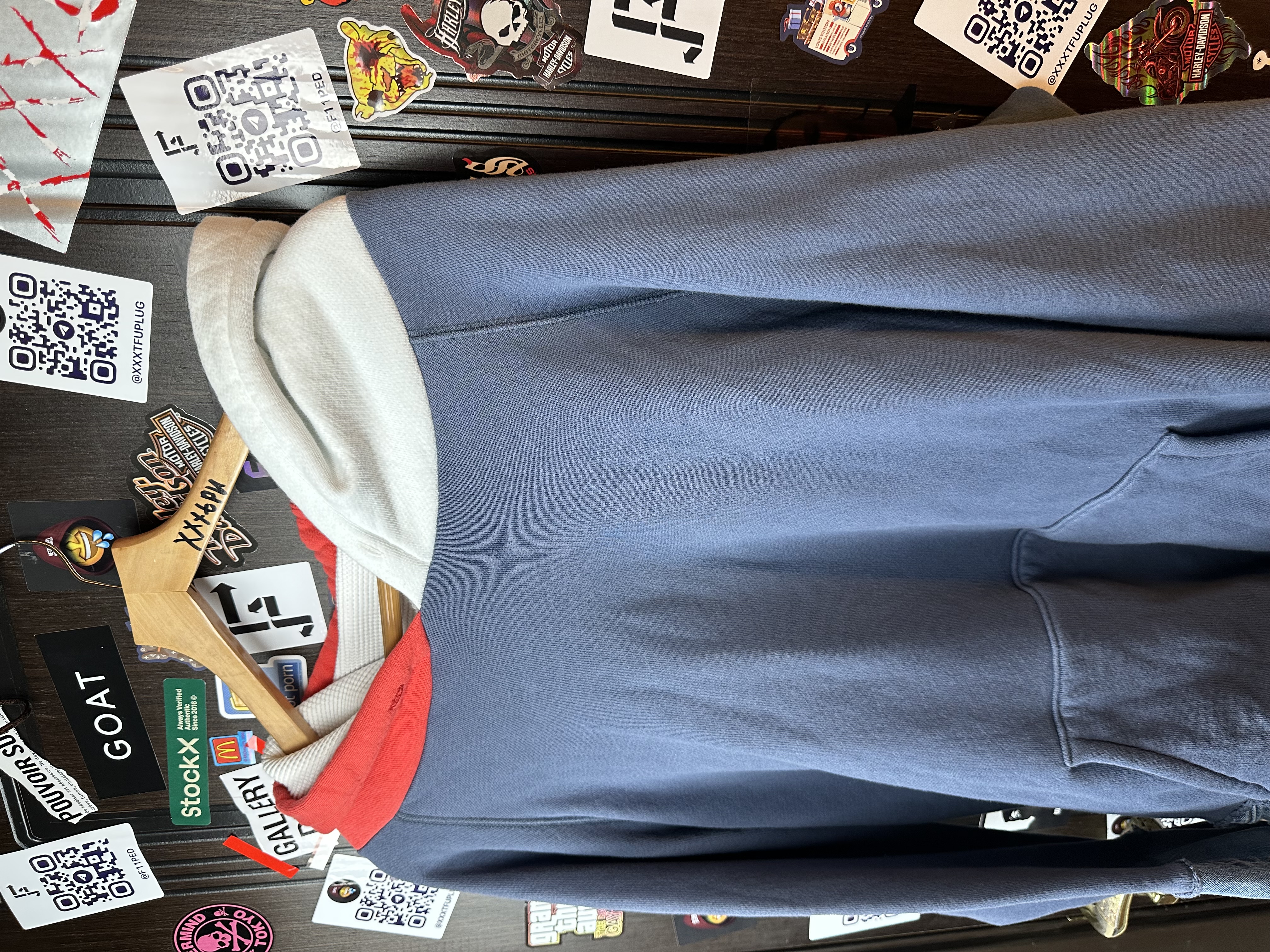 Greg Lauren "USA" Sample Hoodie 3 size, detail view 14