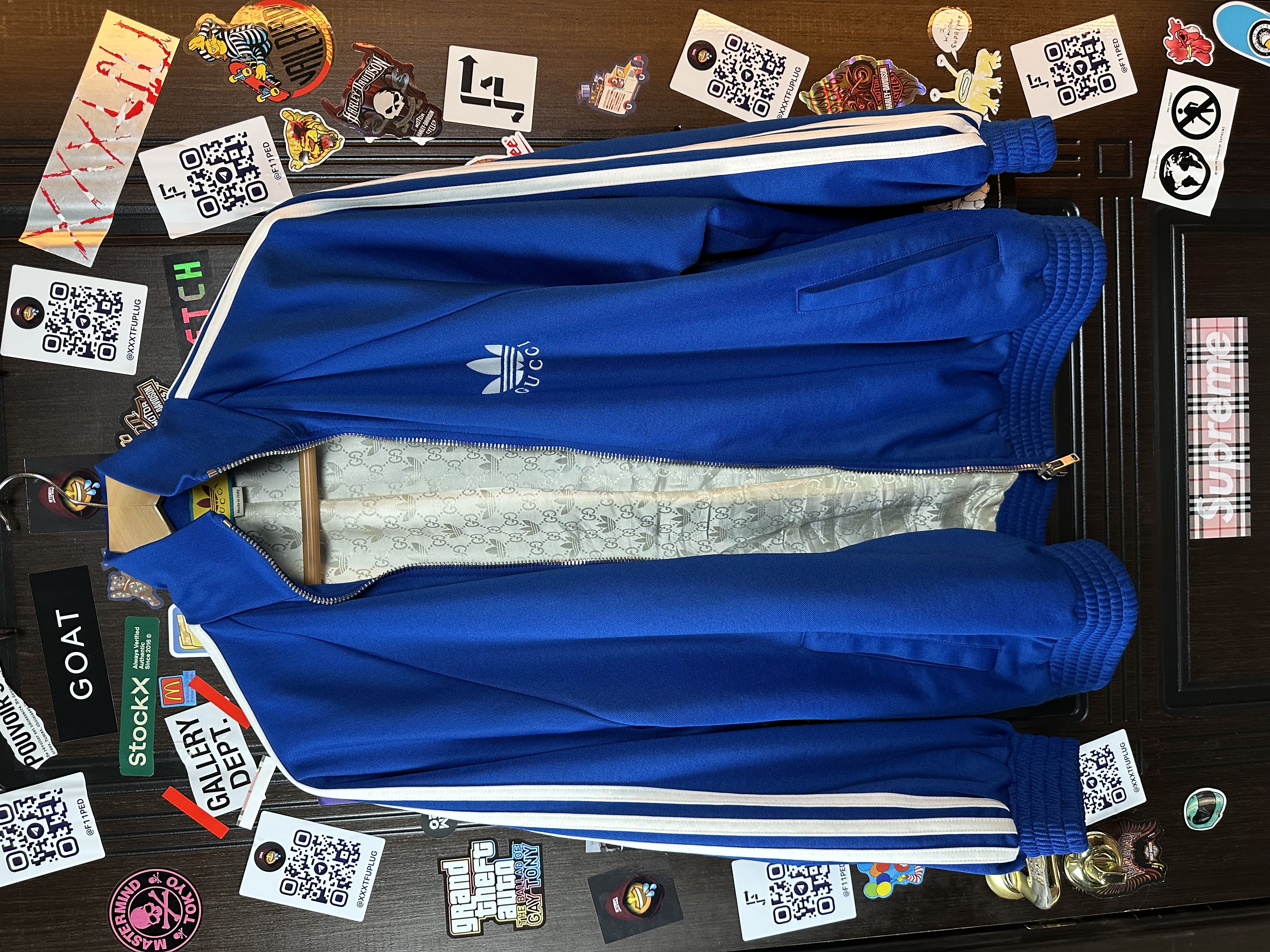 Gucci Gucci Adidas 50 Jacket, detail view 2