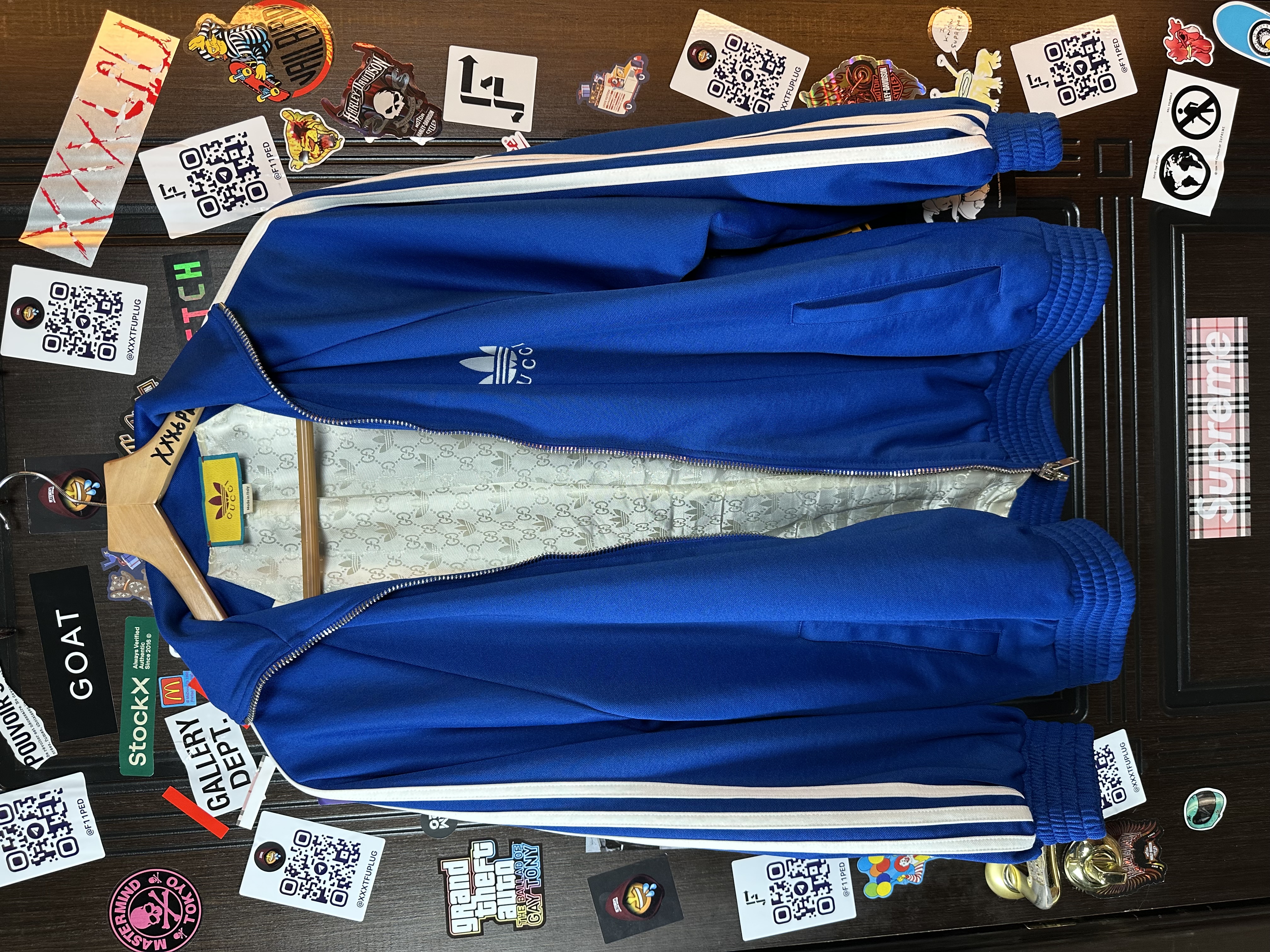 Gucci Gucci Adidas 50 Jacket, detail view 3