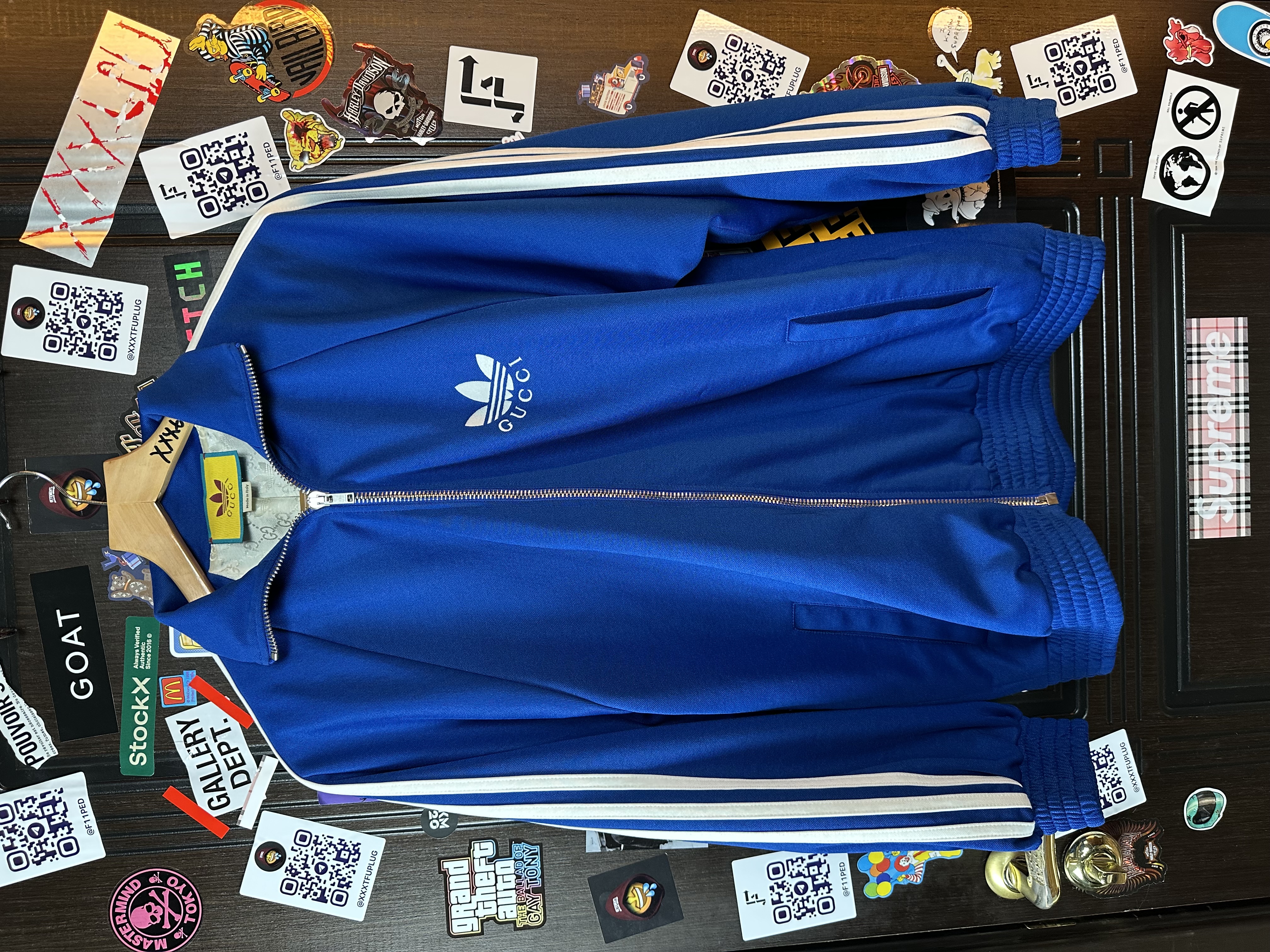 Gucci Gucci Adidas 50 Jacket, detail view 4