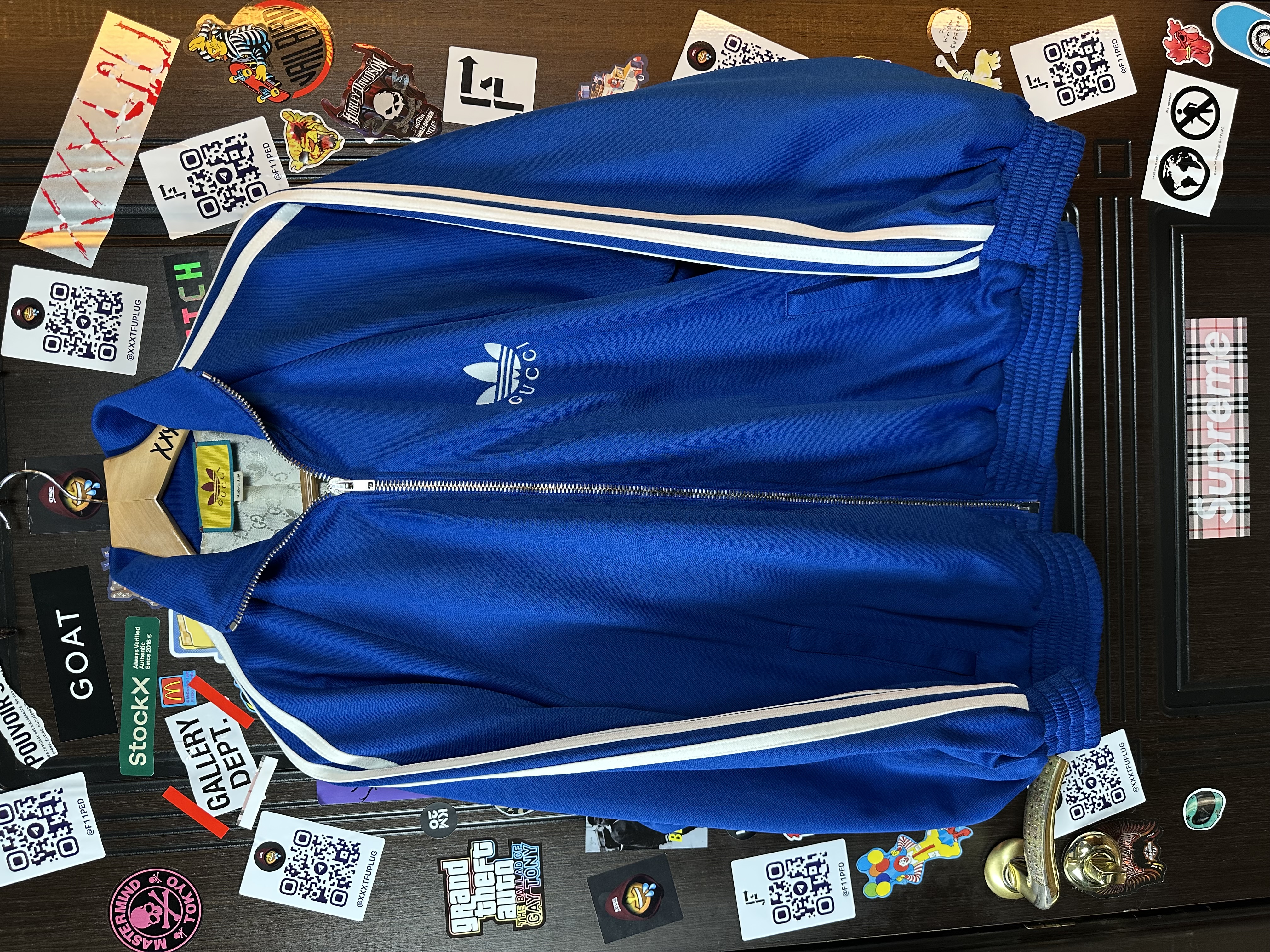 Gucci Gucci Adidas 50 Jacket, detail view 5