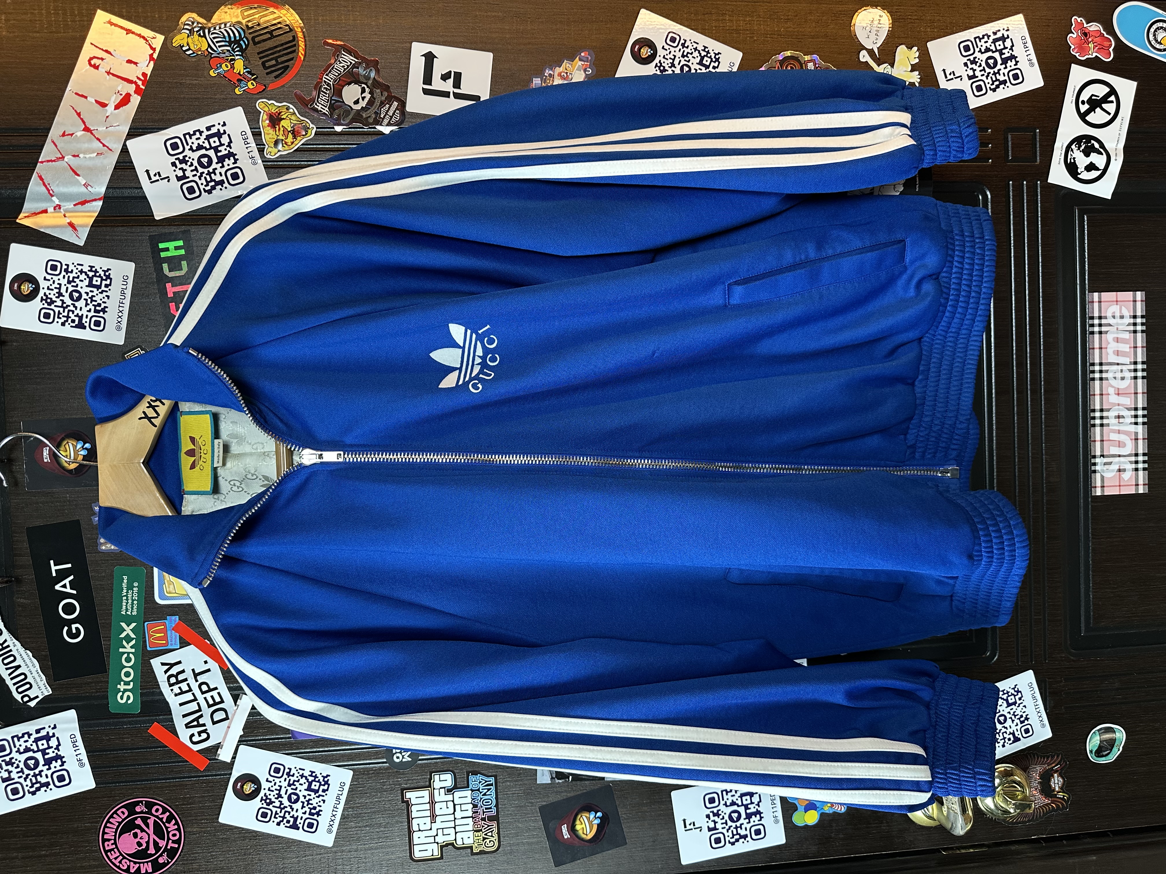 Gucci Gucci Adidas 50 Jacket, detail view 6