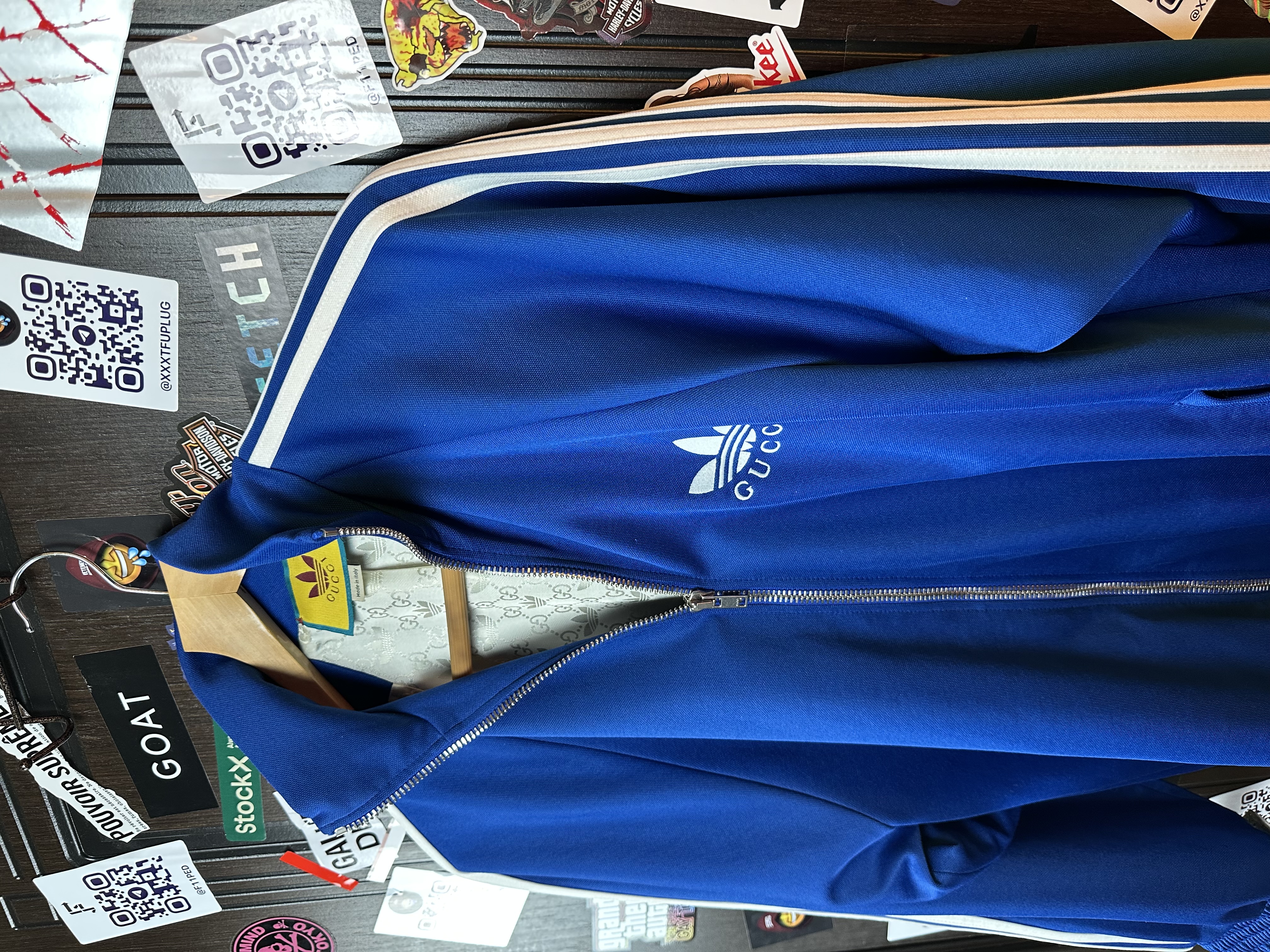 Gucci Gucci Adidas 50 Jacket, detail view 8