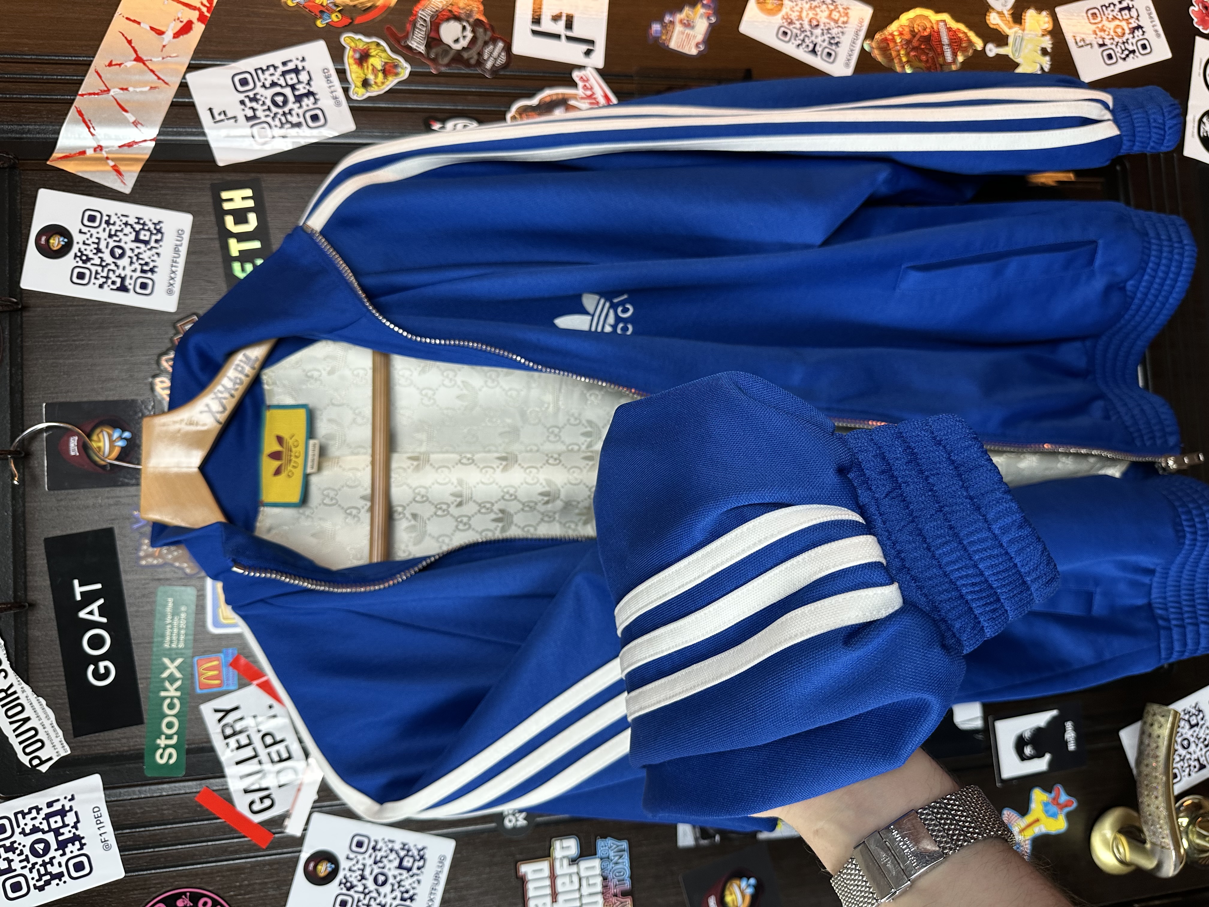 Gucci Gucci Adidas 50 Jacket, detail view 11