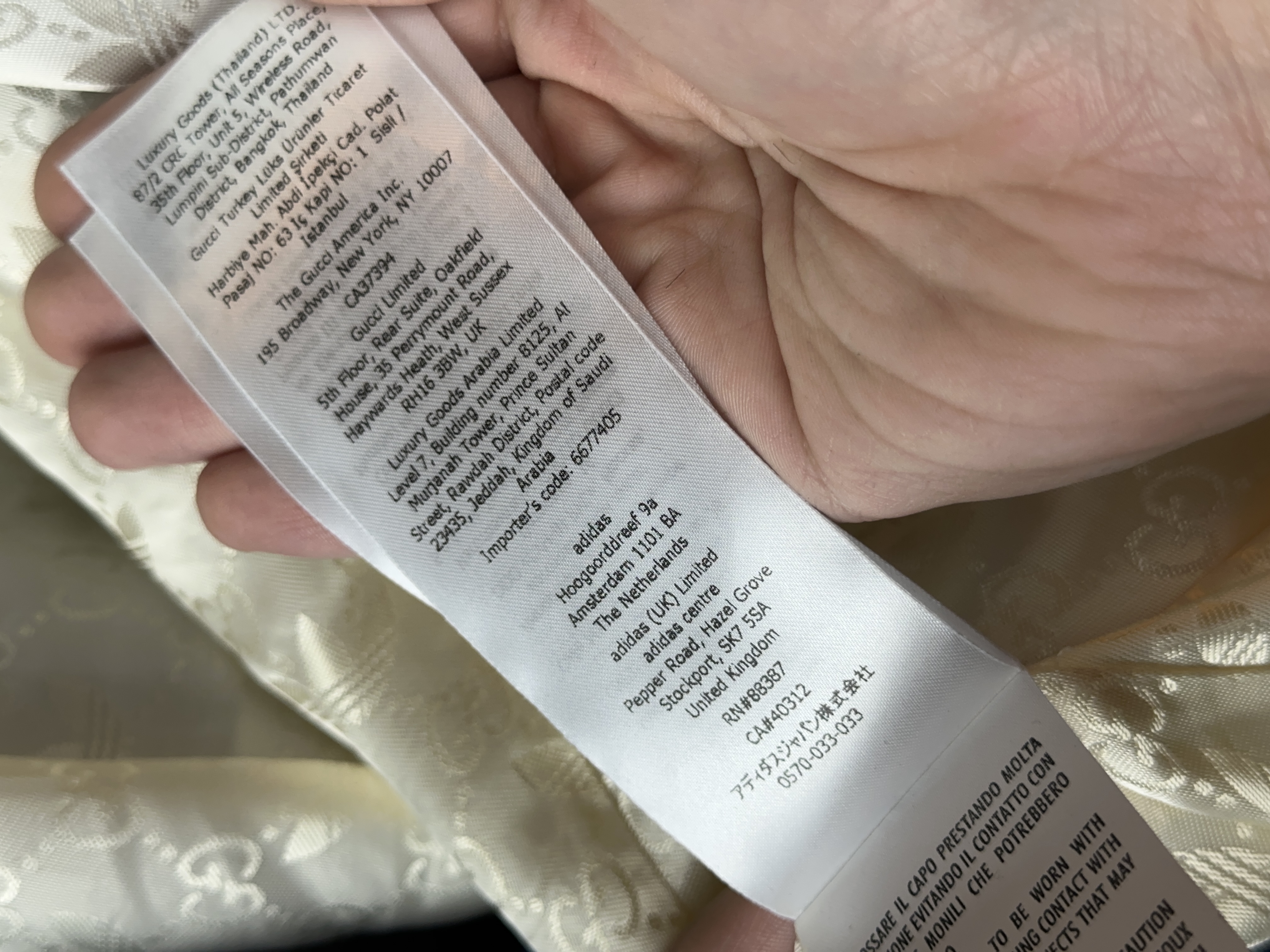 Gucci Gucci Adidas 50 Jacket, detail view 23