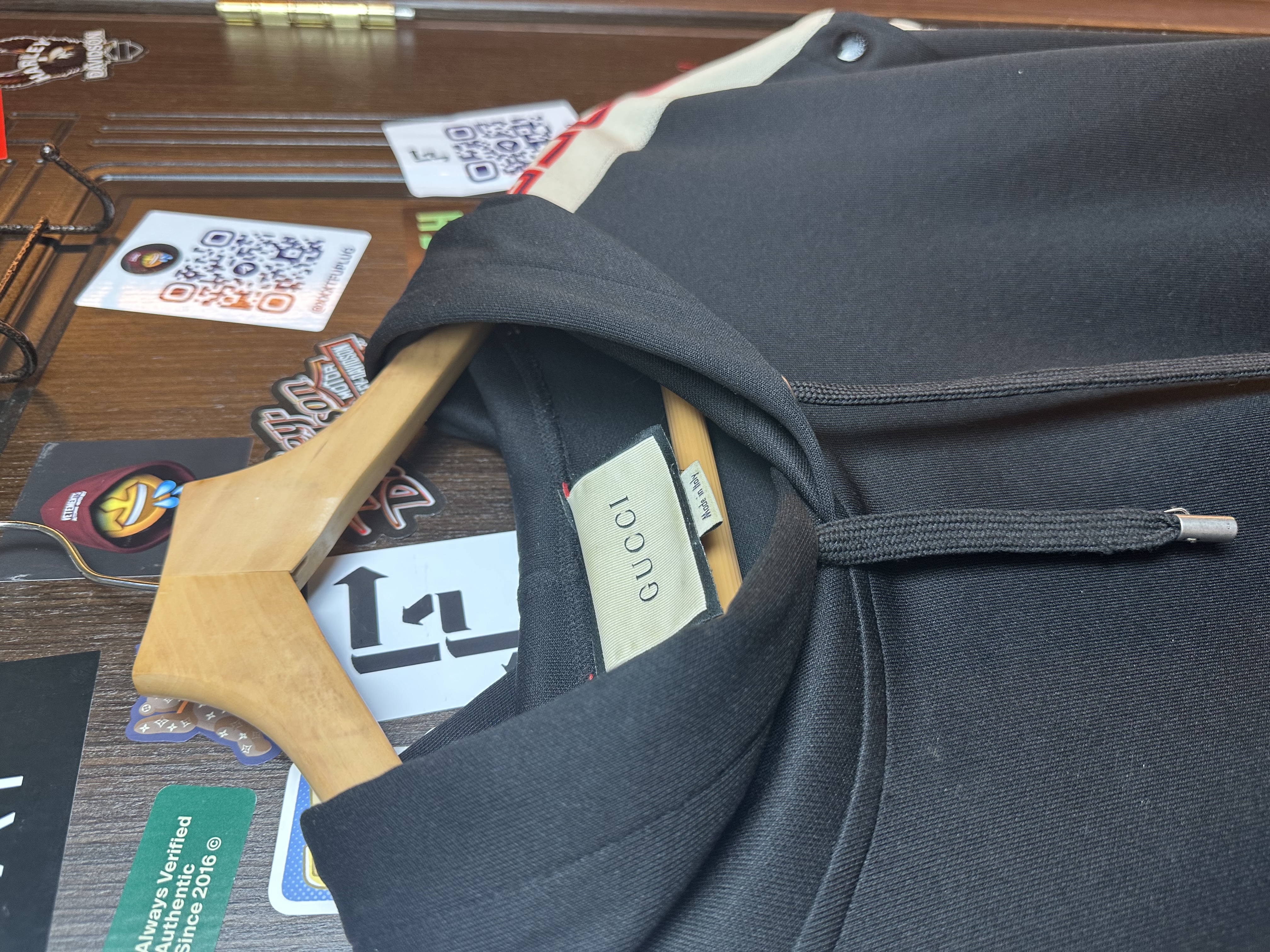 Gucci Gucci Jersey Hoodie, detail view 8