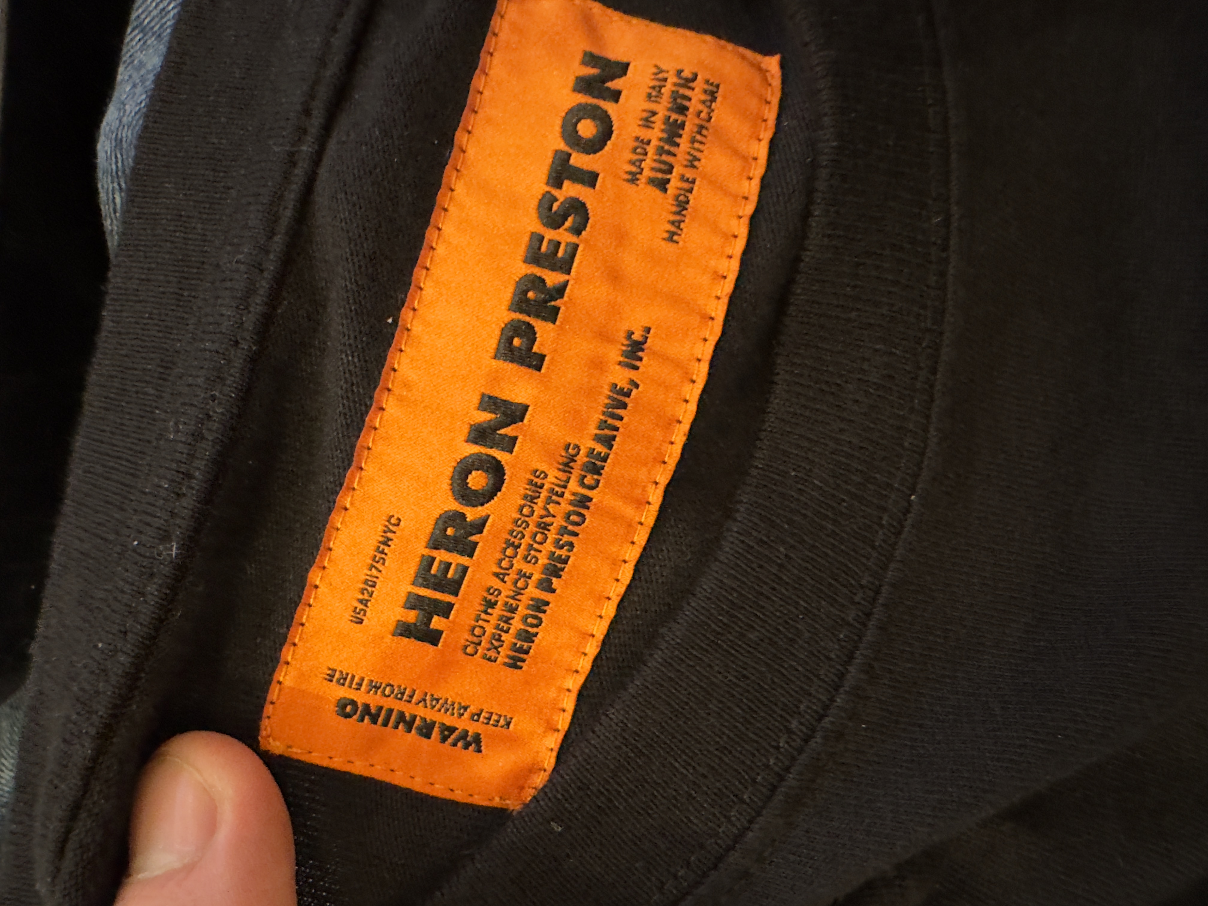 Heron Preston Mr.P M, detail view 10