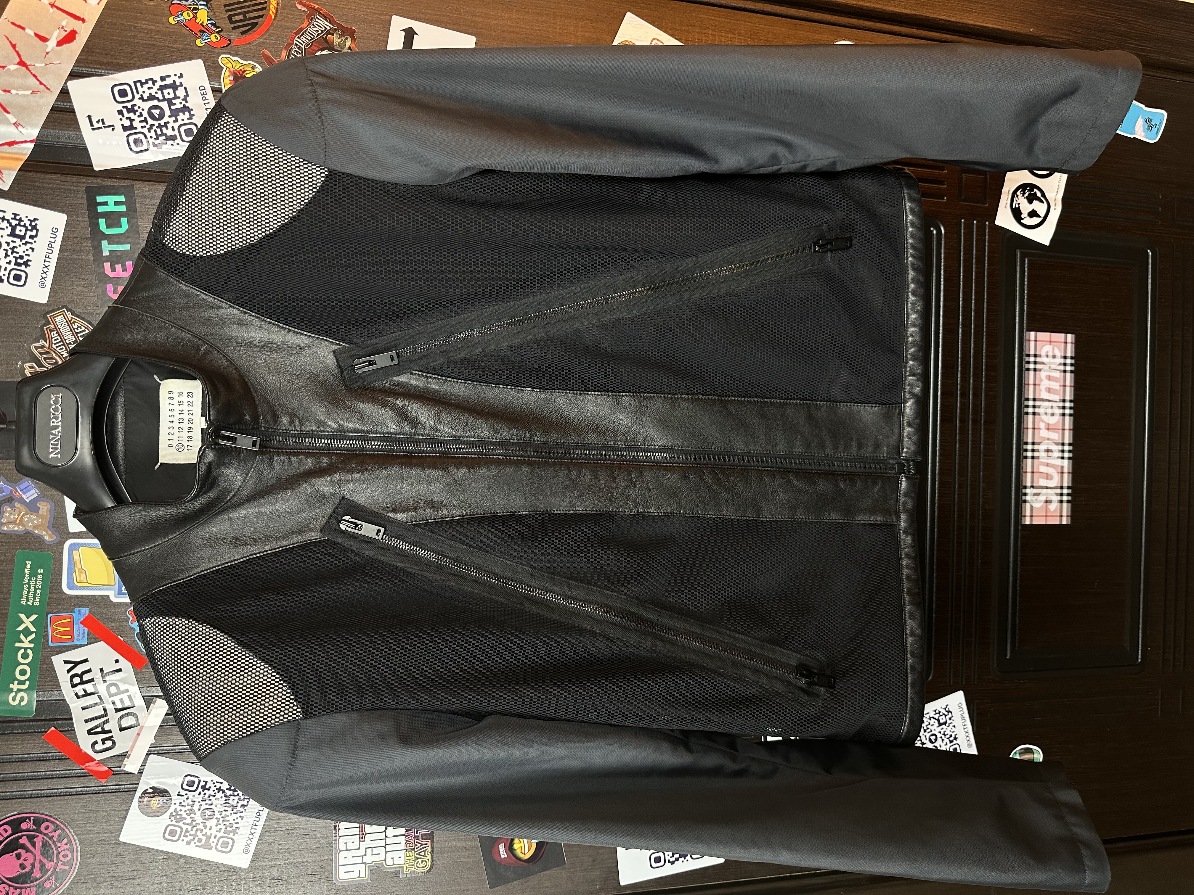 Margiela SS16 Moto Jacket, detail view 3