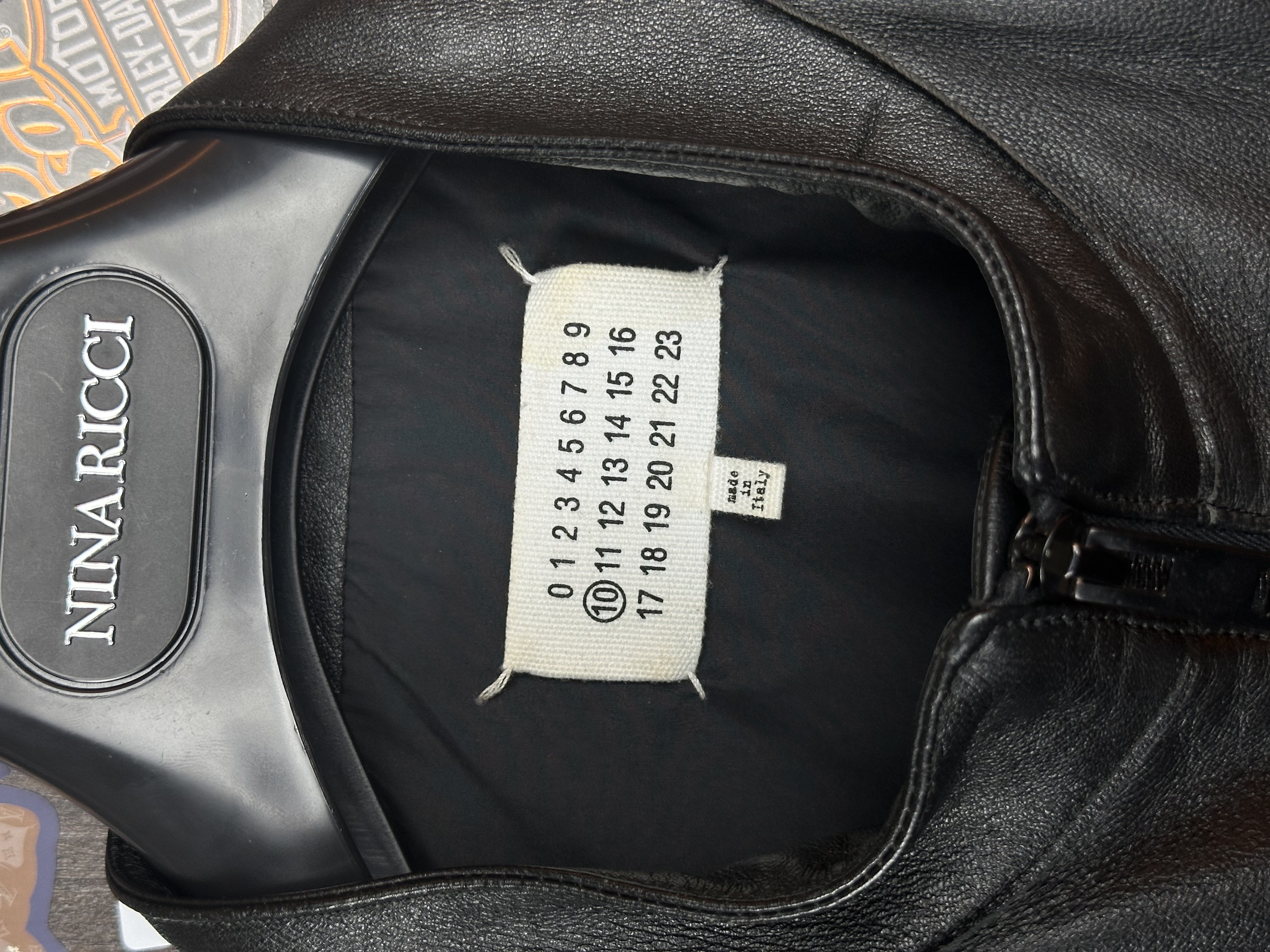 Margiela SS16 Moto Jacket, detail view 11