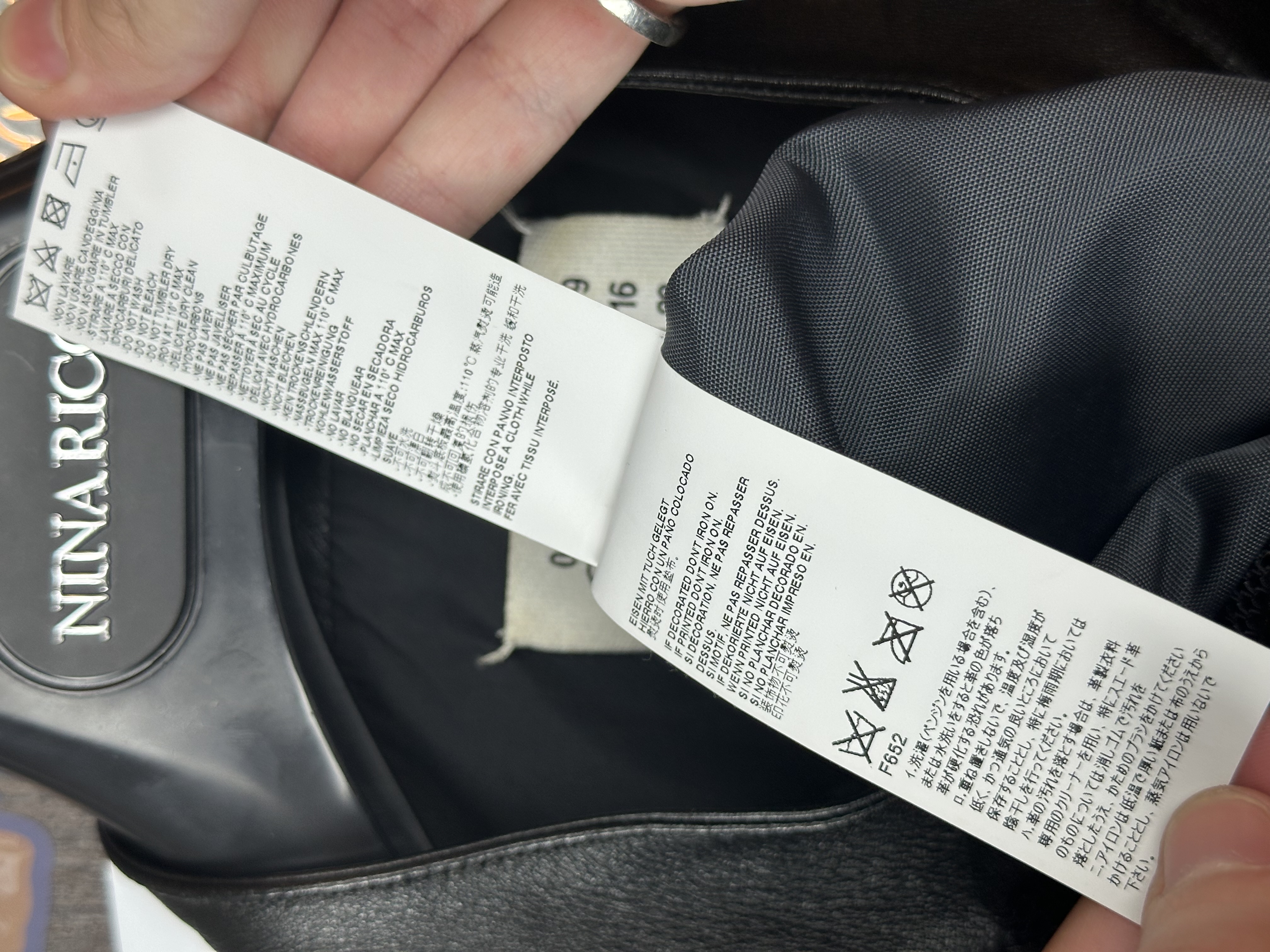 Margiela SS16 Moto Jacket, detail view 14