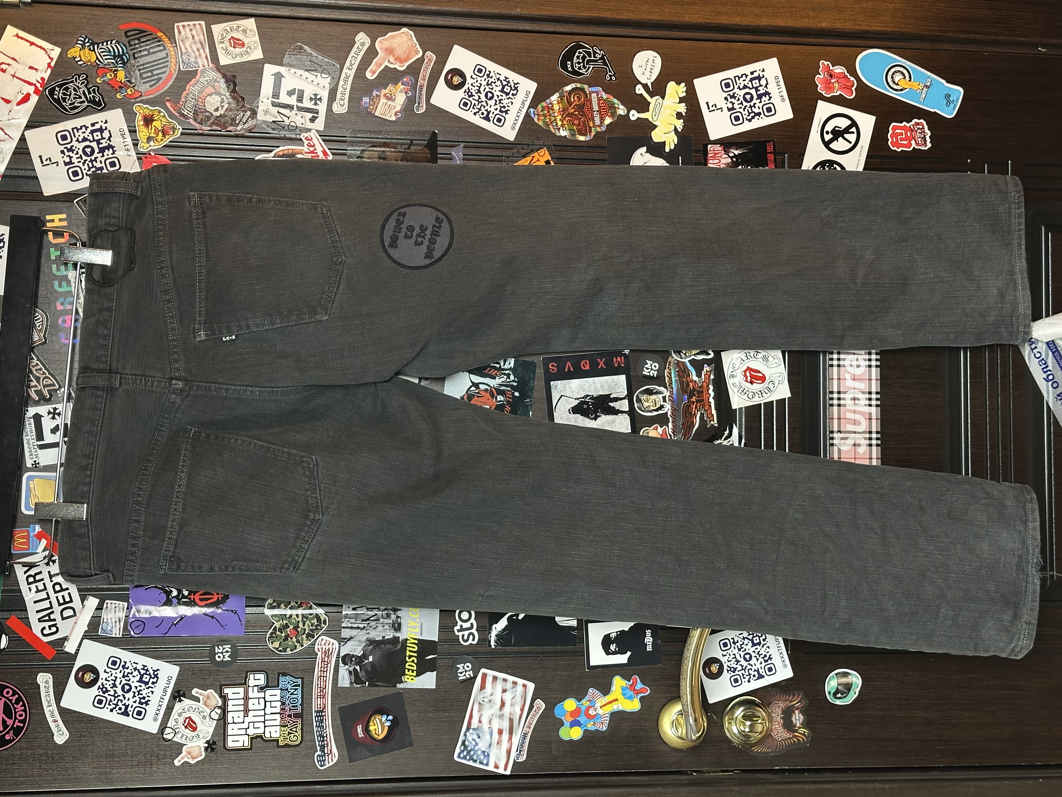 Number (N)ine N9 Patch denim, detail view 3