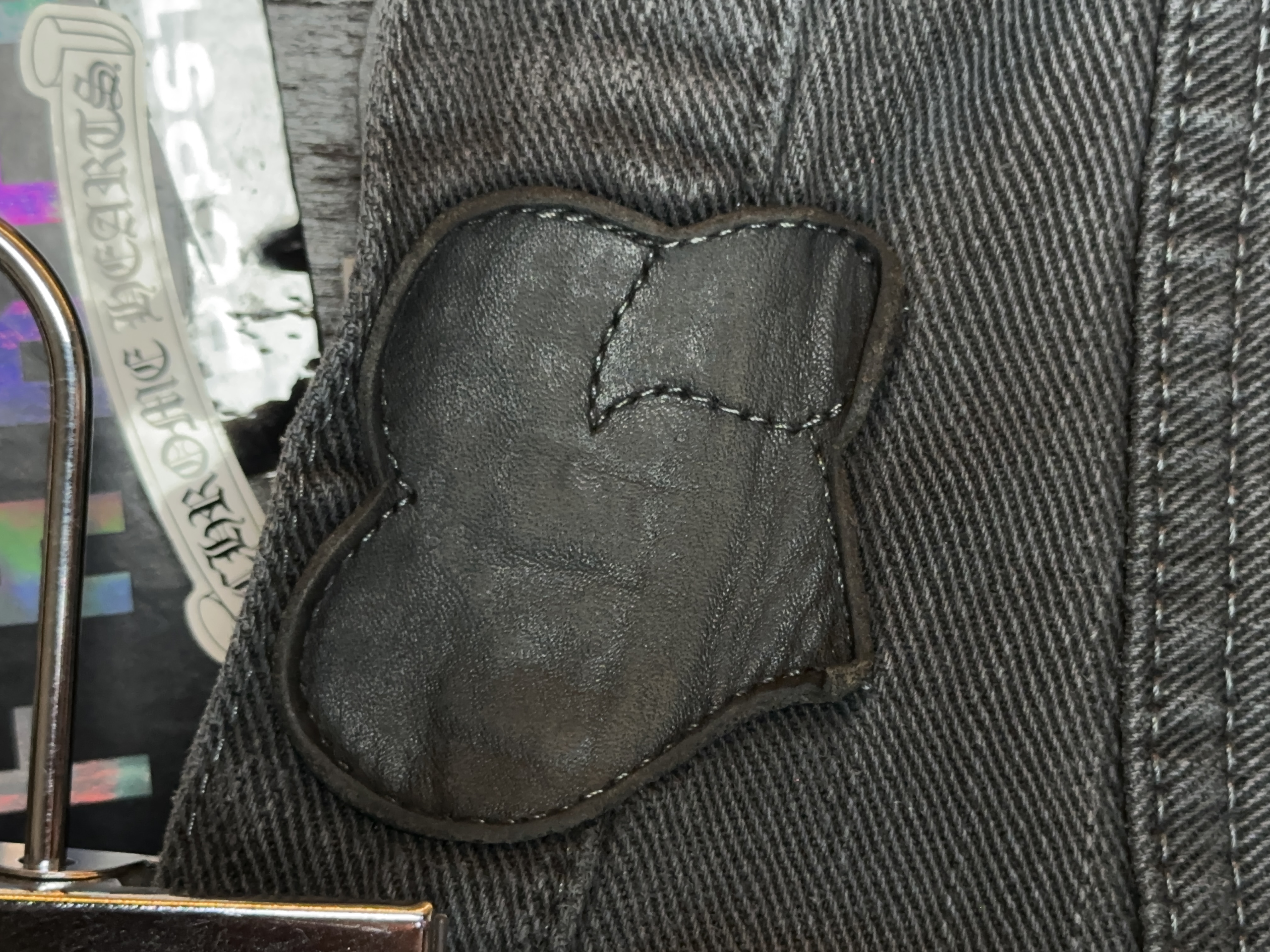 Number (N)ine N9 Patch denim, detail view 15