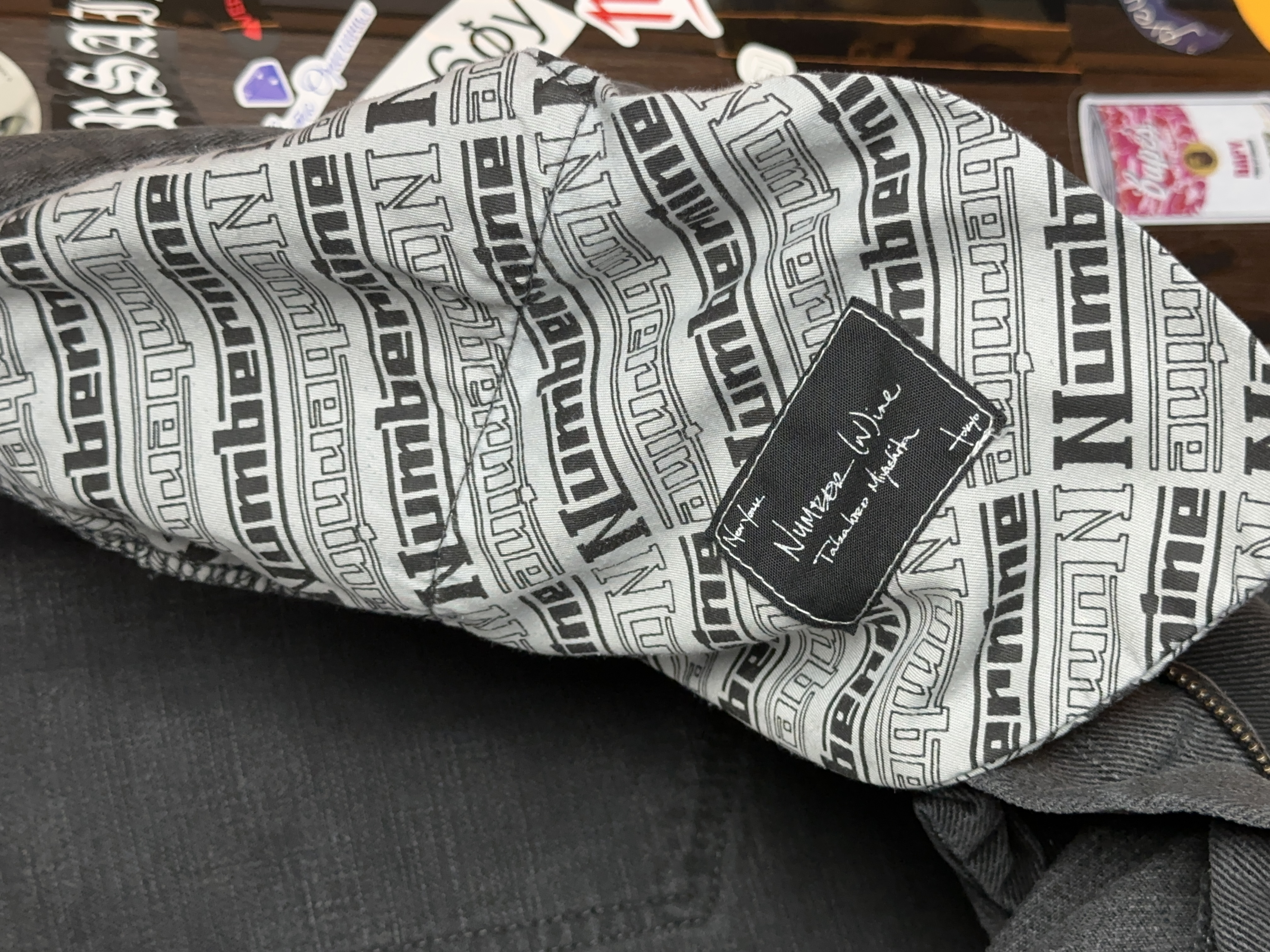 Number (N)ine N9 Patch denim, detail view 19