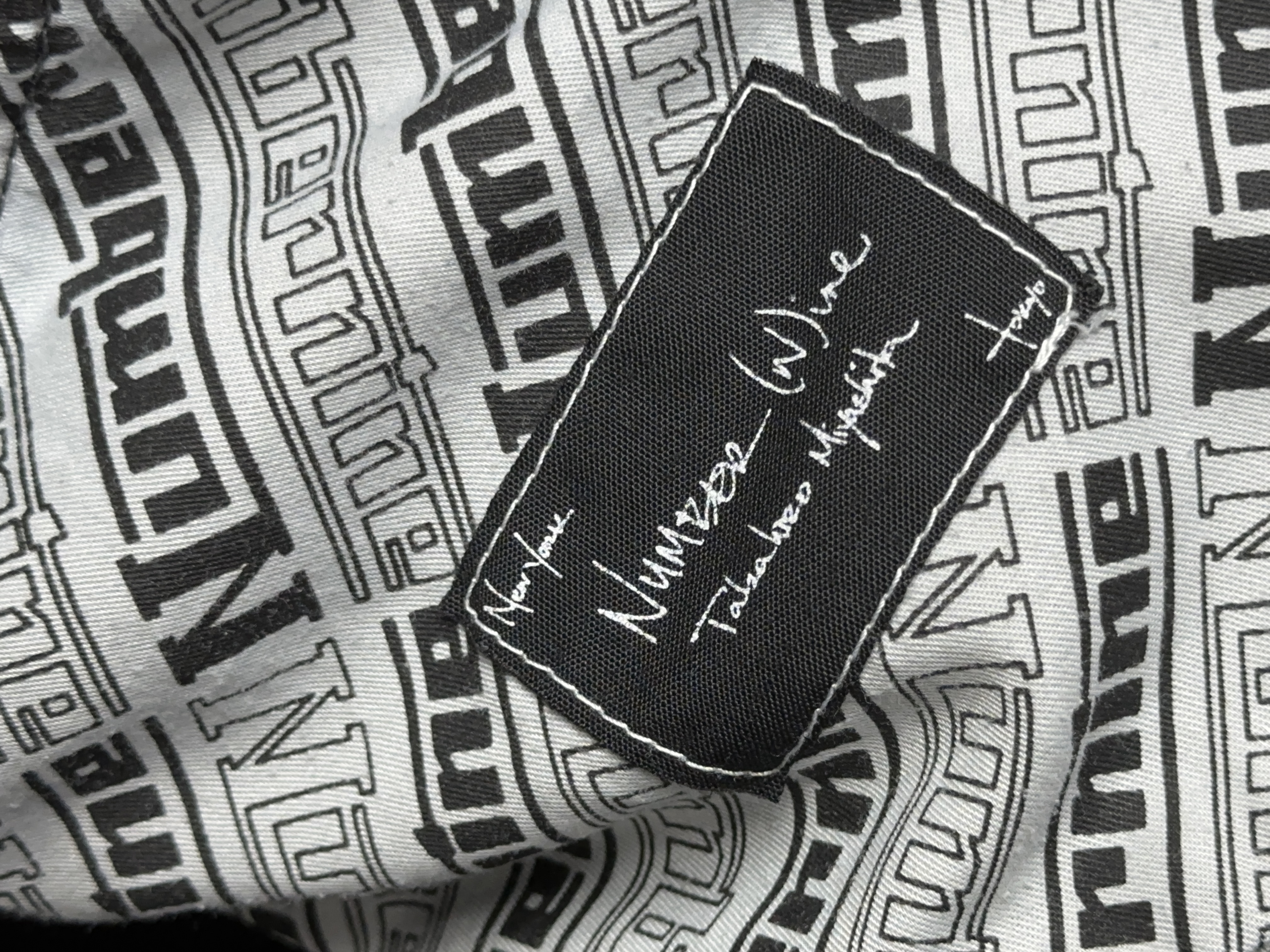 Number (N)ine N9 Patch denim, detail view 20