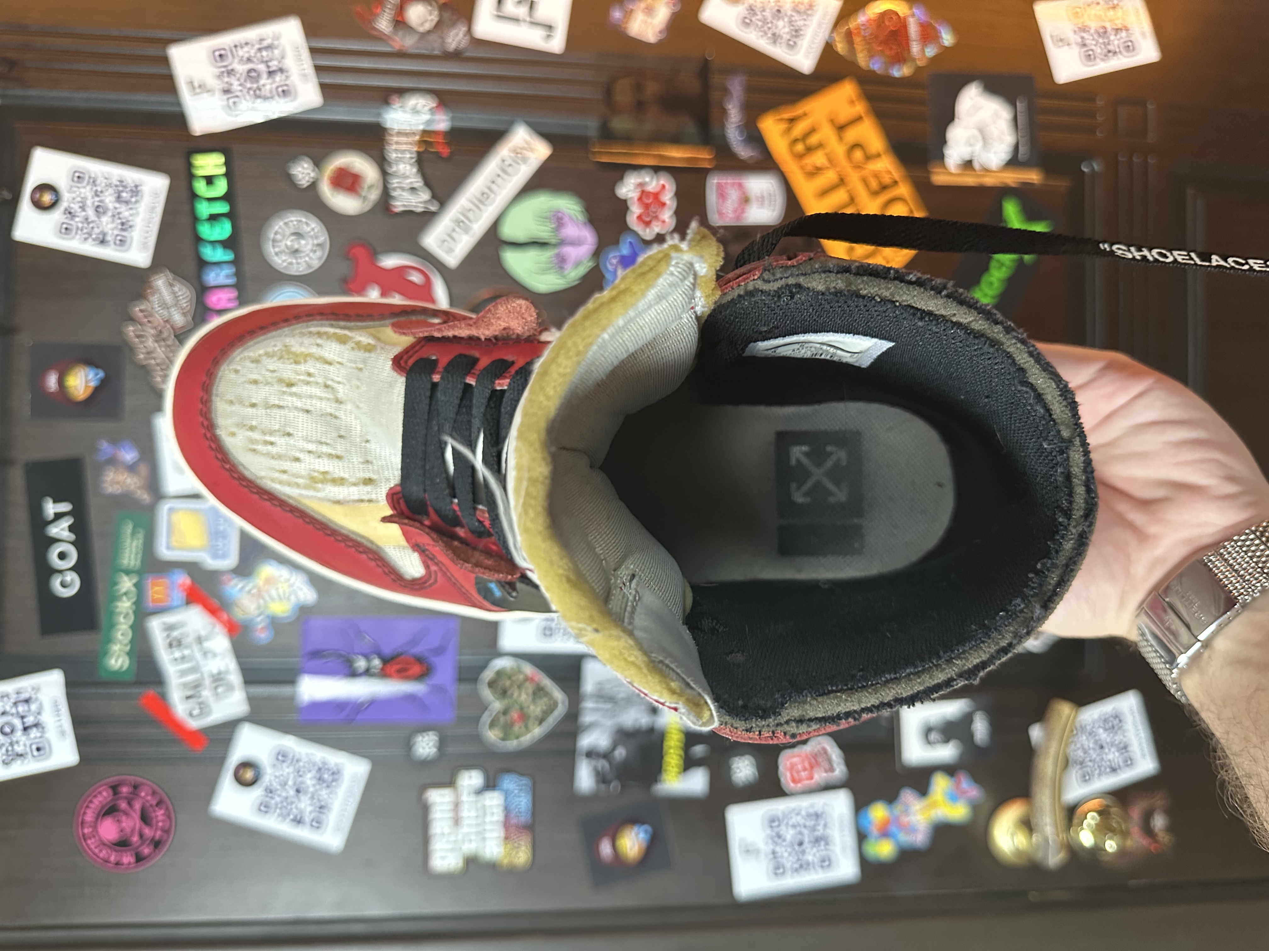 Off-White x Nike Chicago Jordan 1, detail view 9