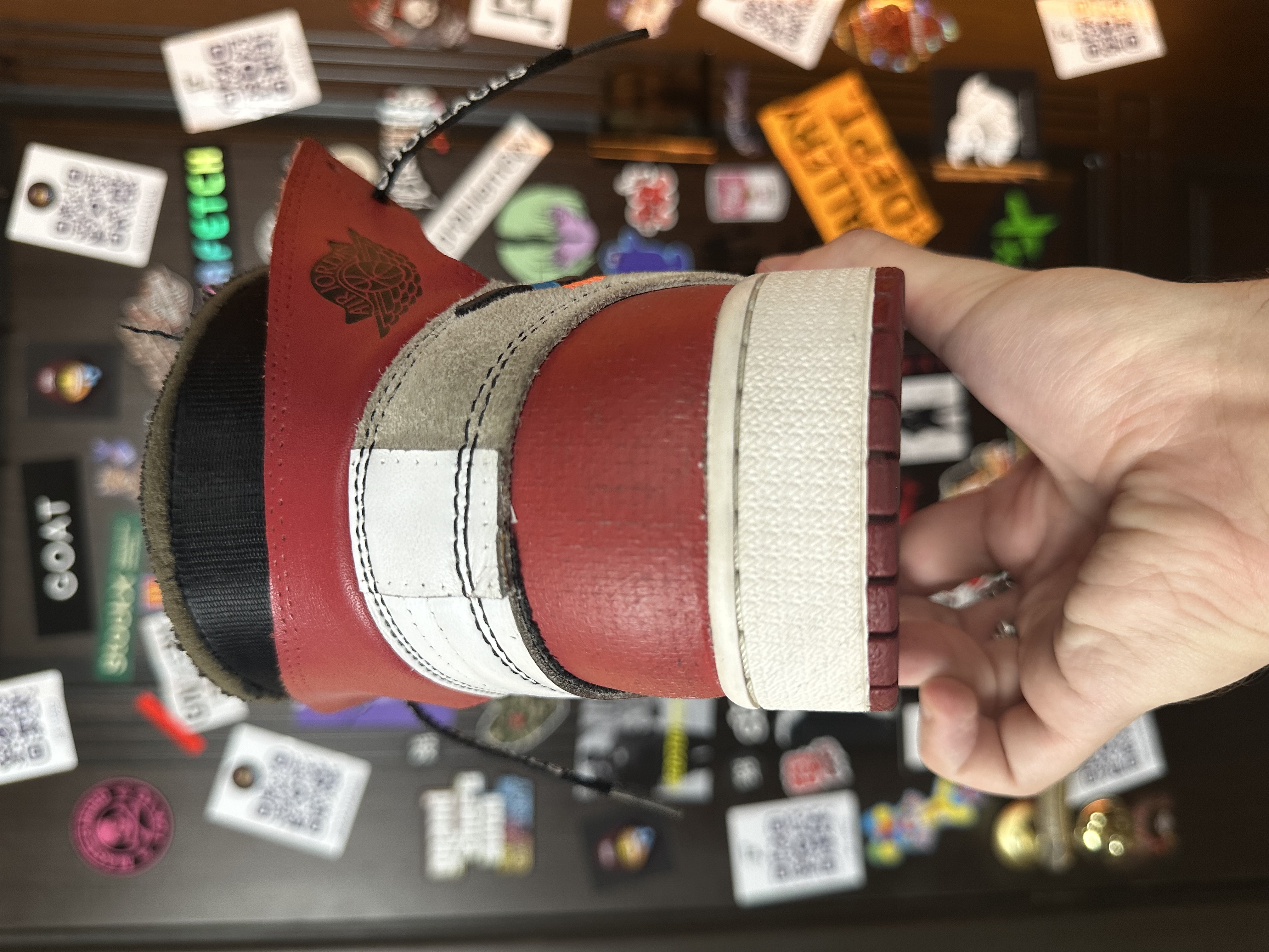Off-White x Nike Chicago Jordan 1, detail view 10