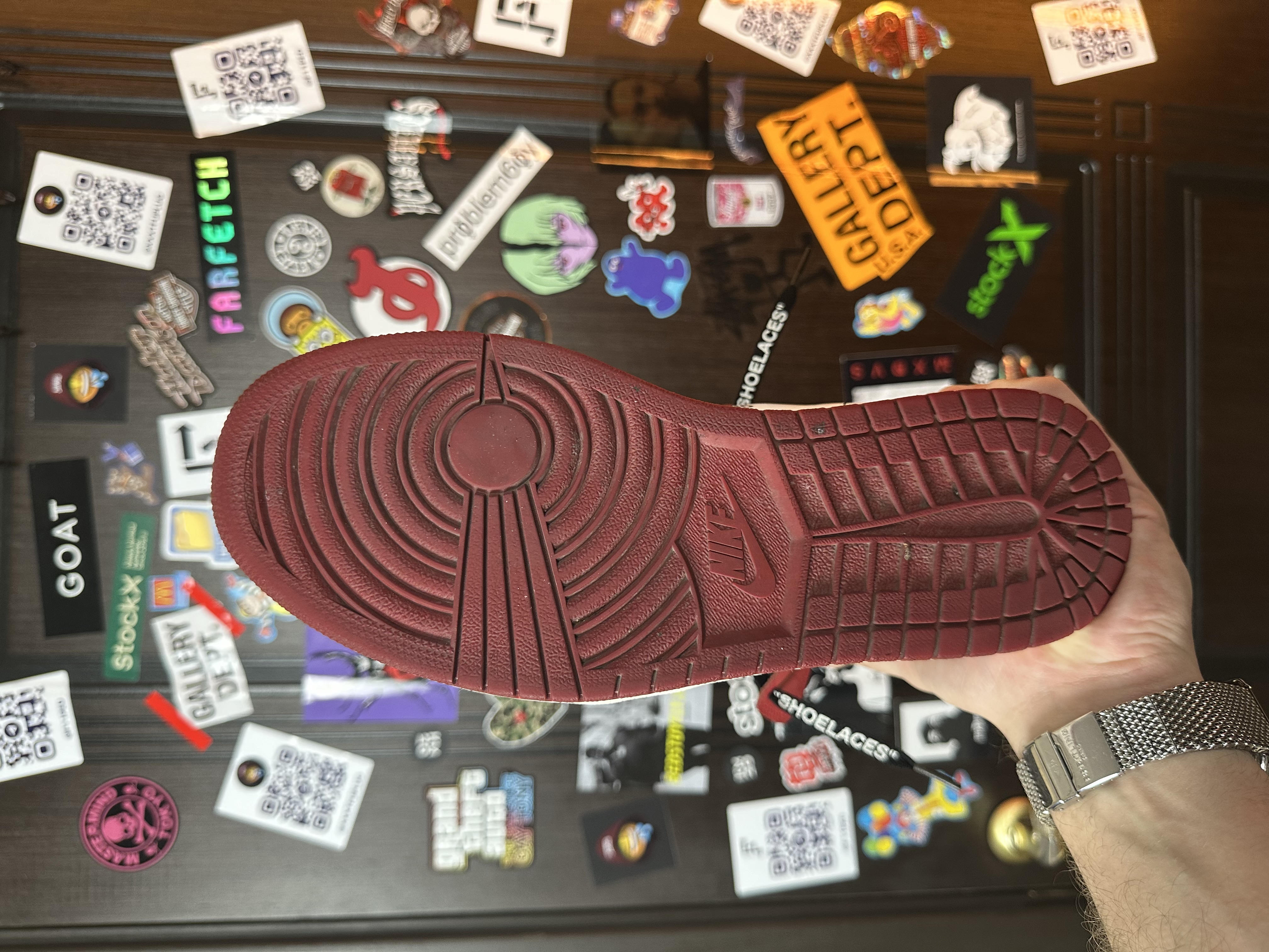 Off-White x Nike Chicago Jordan 1, detail view 11