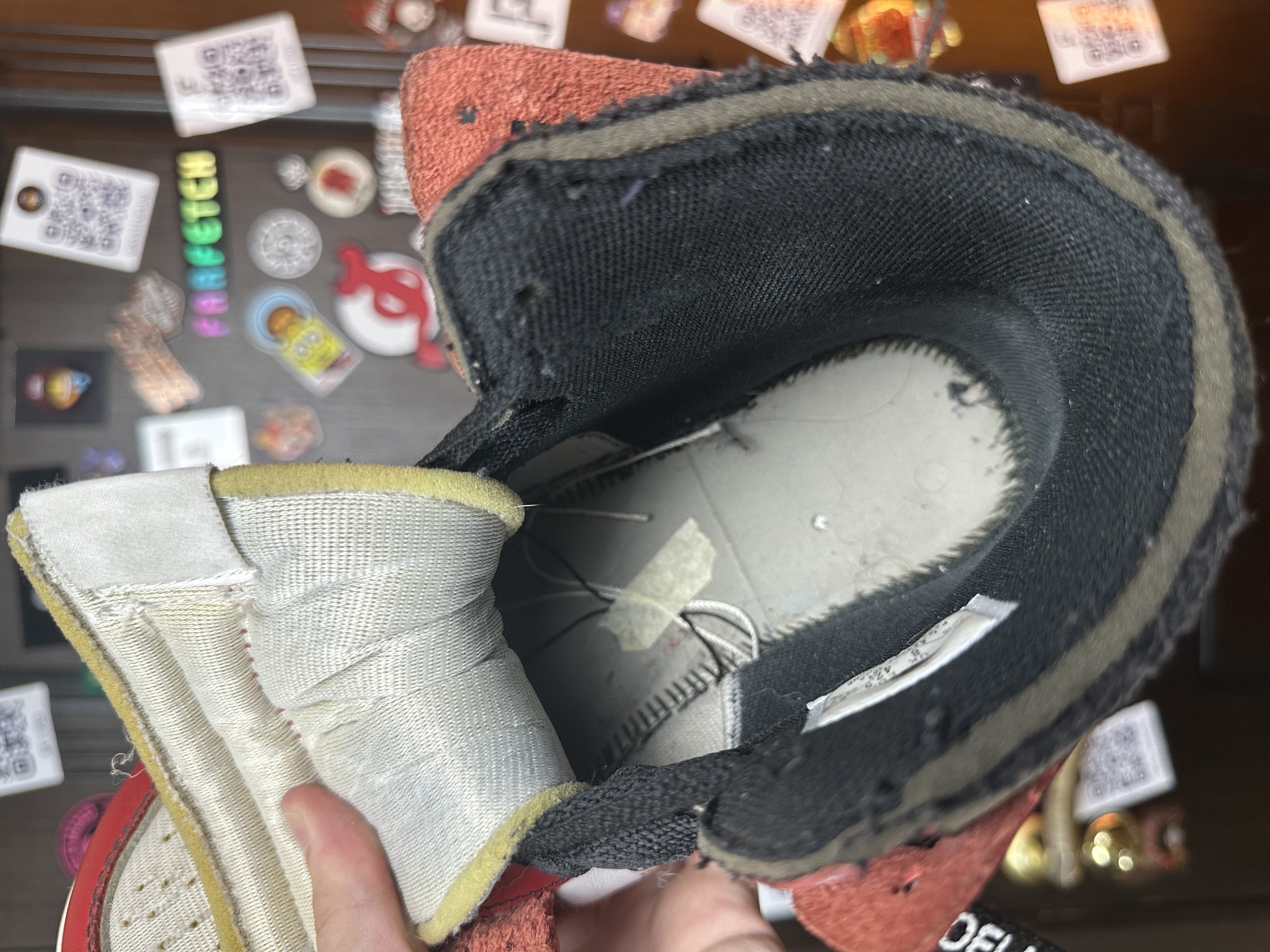 Off-White x Nike Chicago Jordan 1, detail view 14