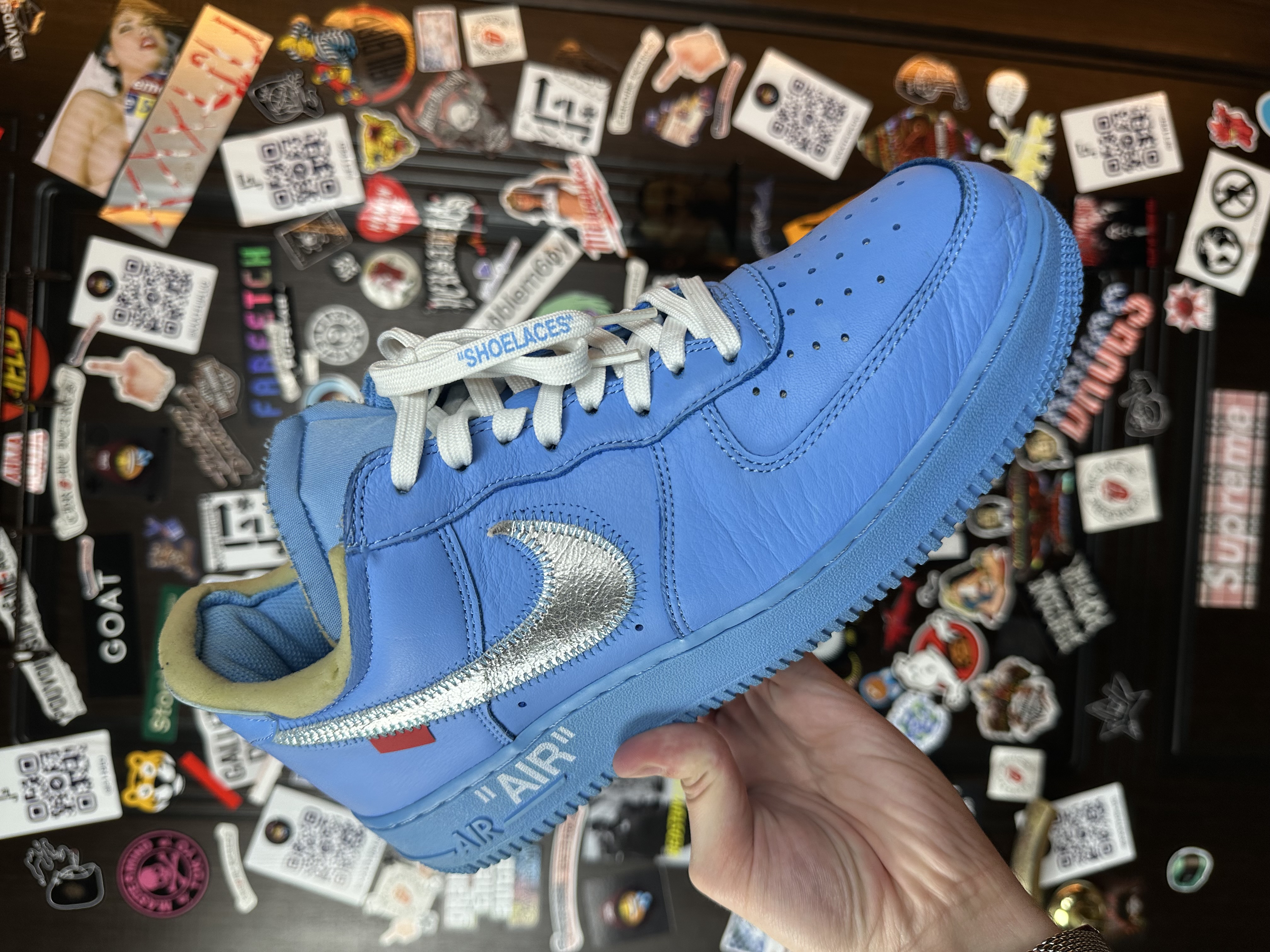 Off-White x Nike MCA AIR FORCE, detail view 2