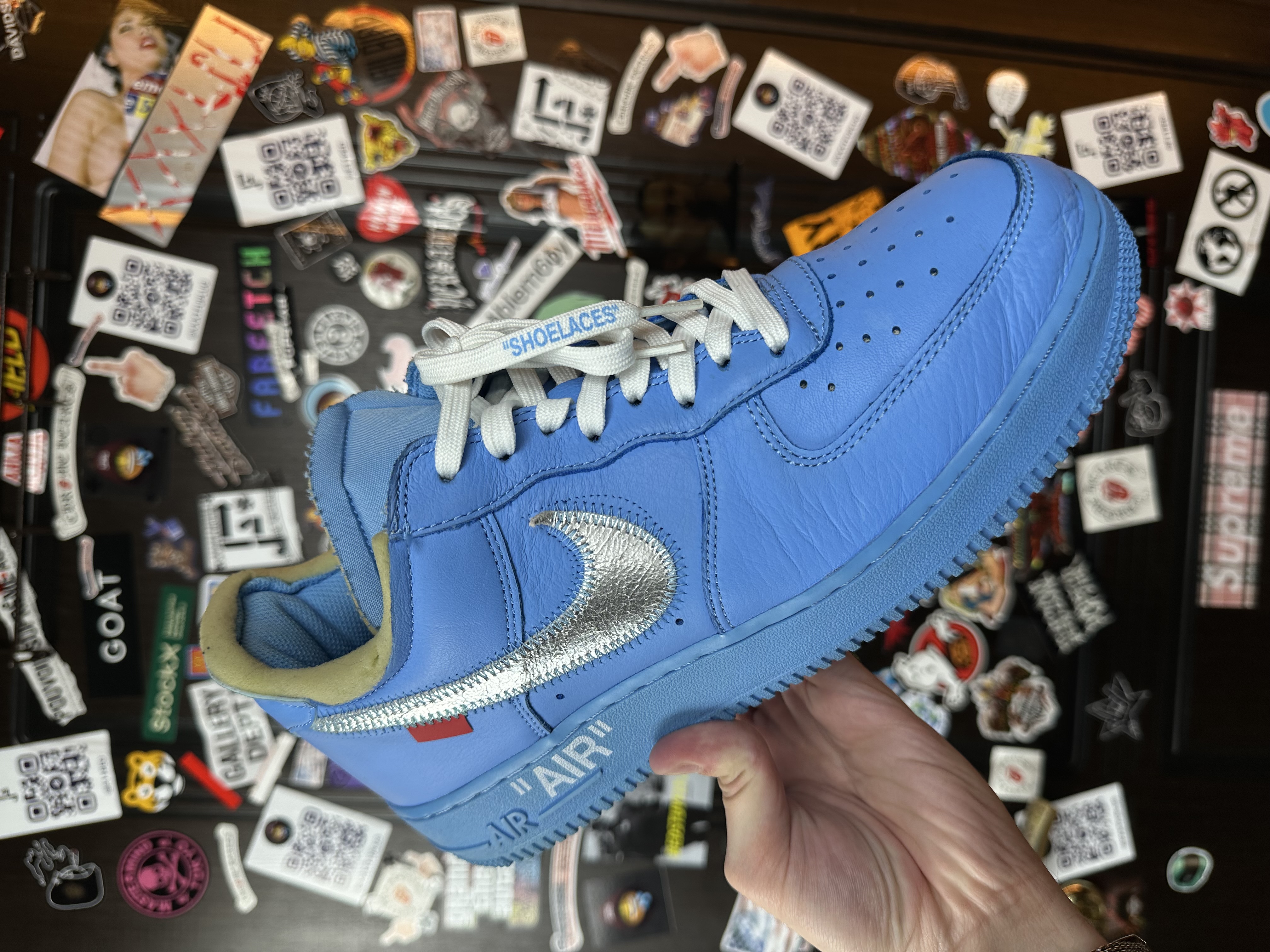 Off-White x Nike MCA AIR FORCE, detail view 3