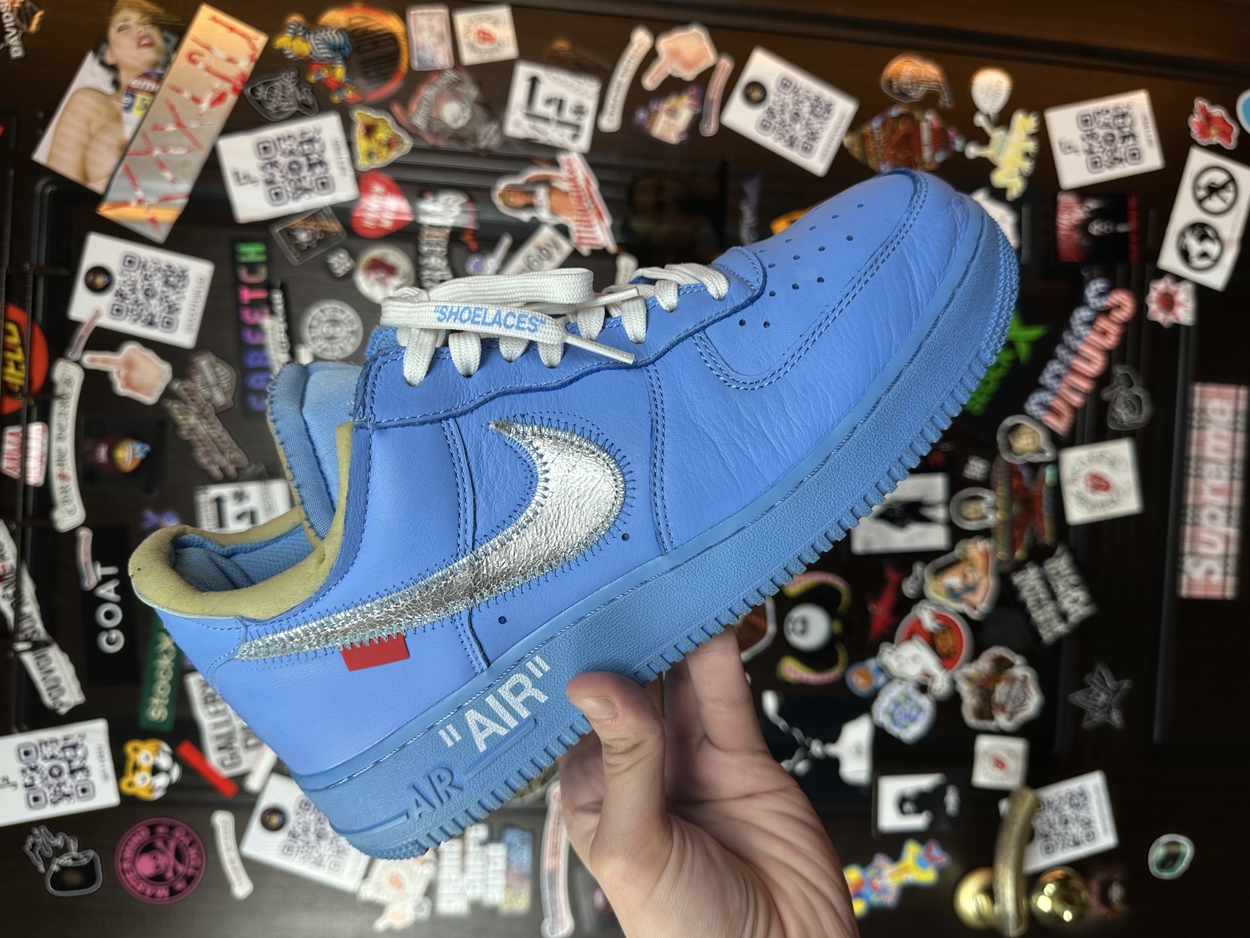 Off-White x Nike MCA AIR FORCE, detail view 4