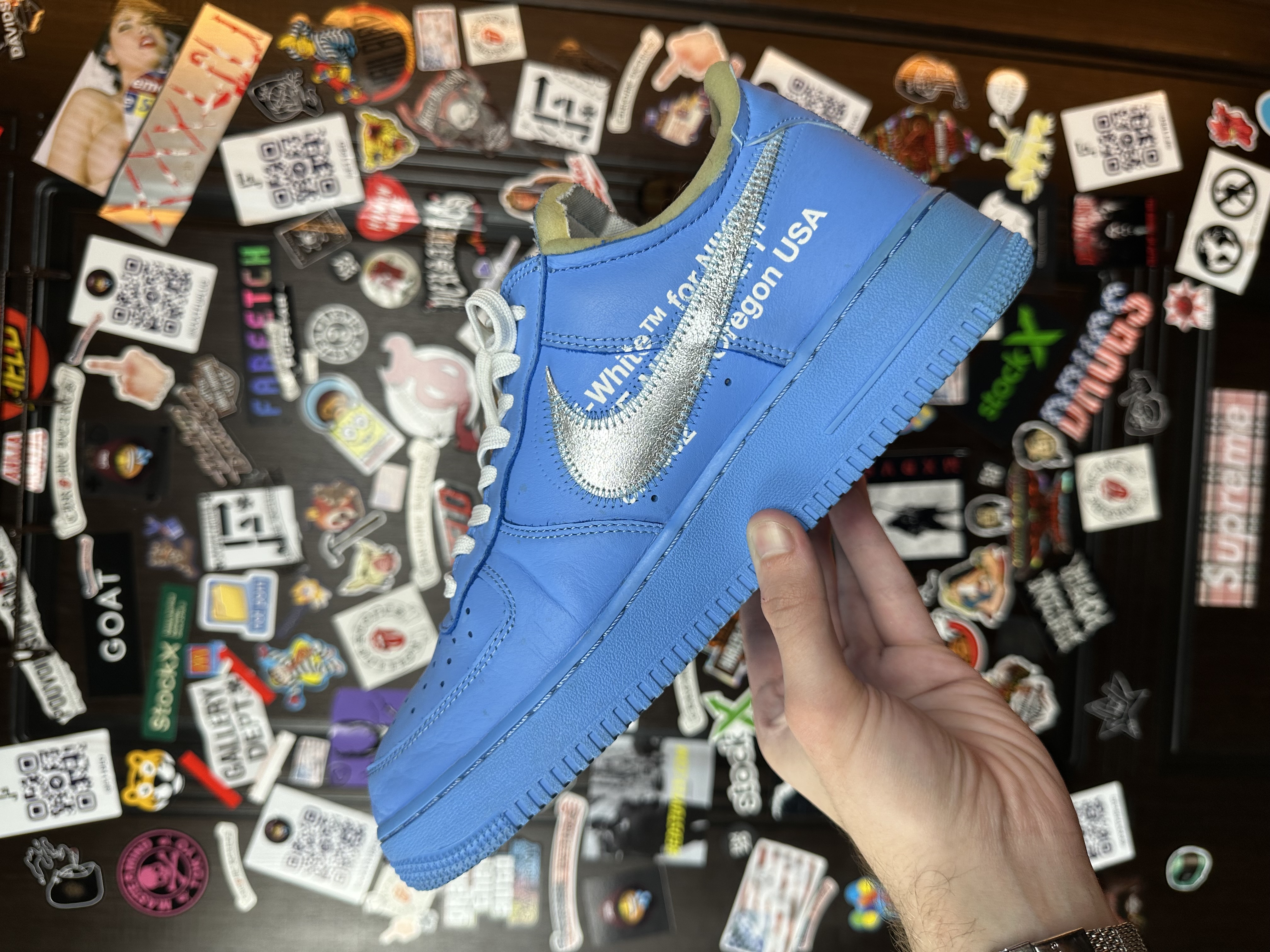 Off-White x Nike MCA AIR FORCE, detail view 8