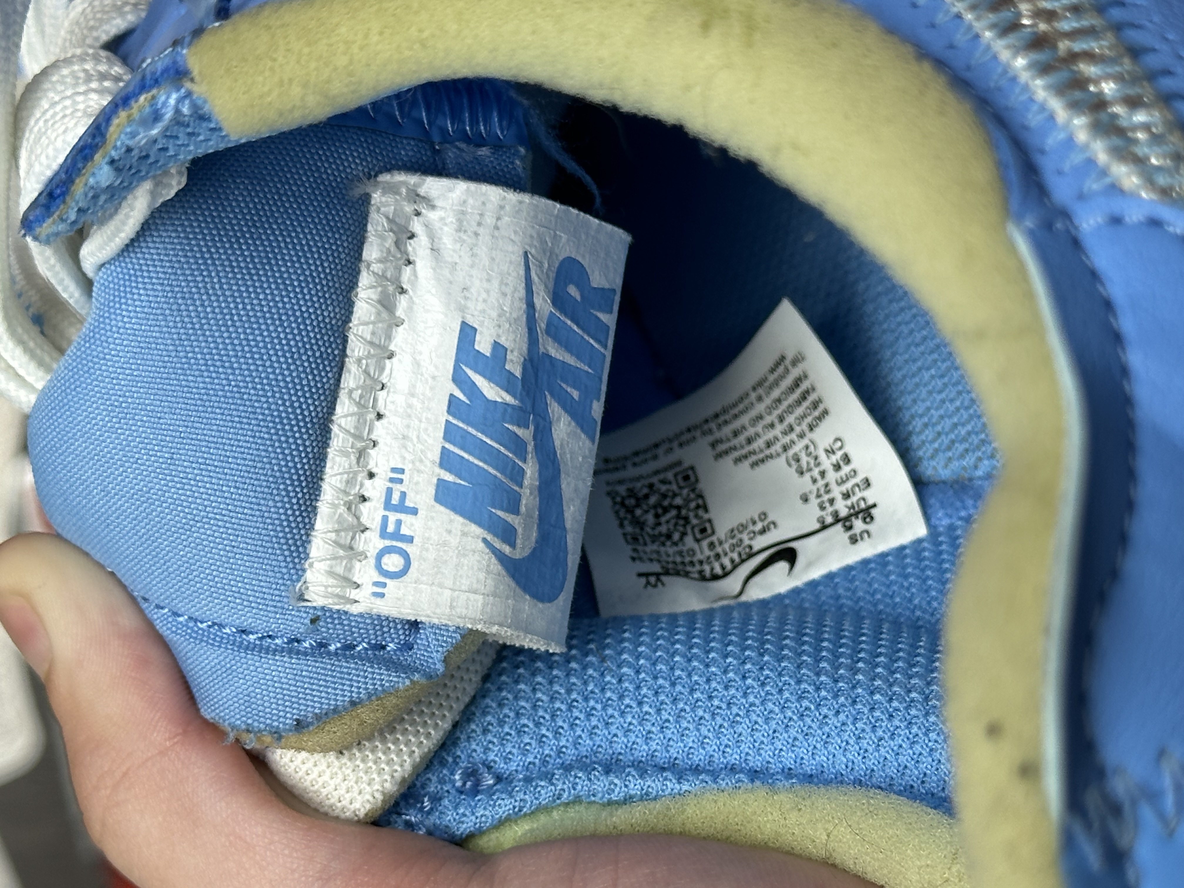Off-White x Nike MCA AIR FORCE, detail view 14