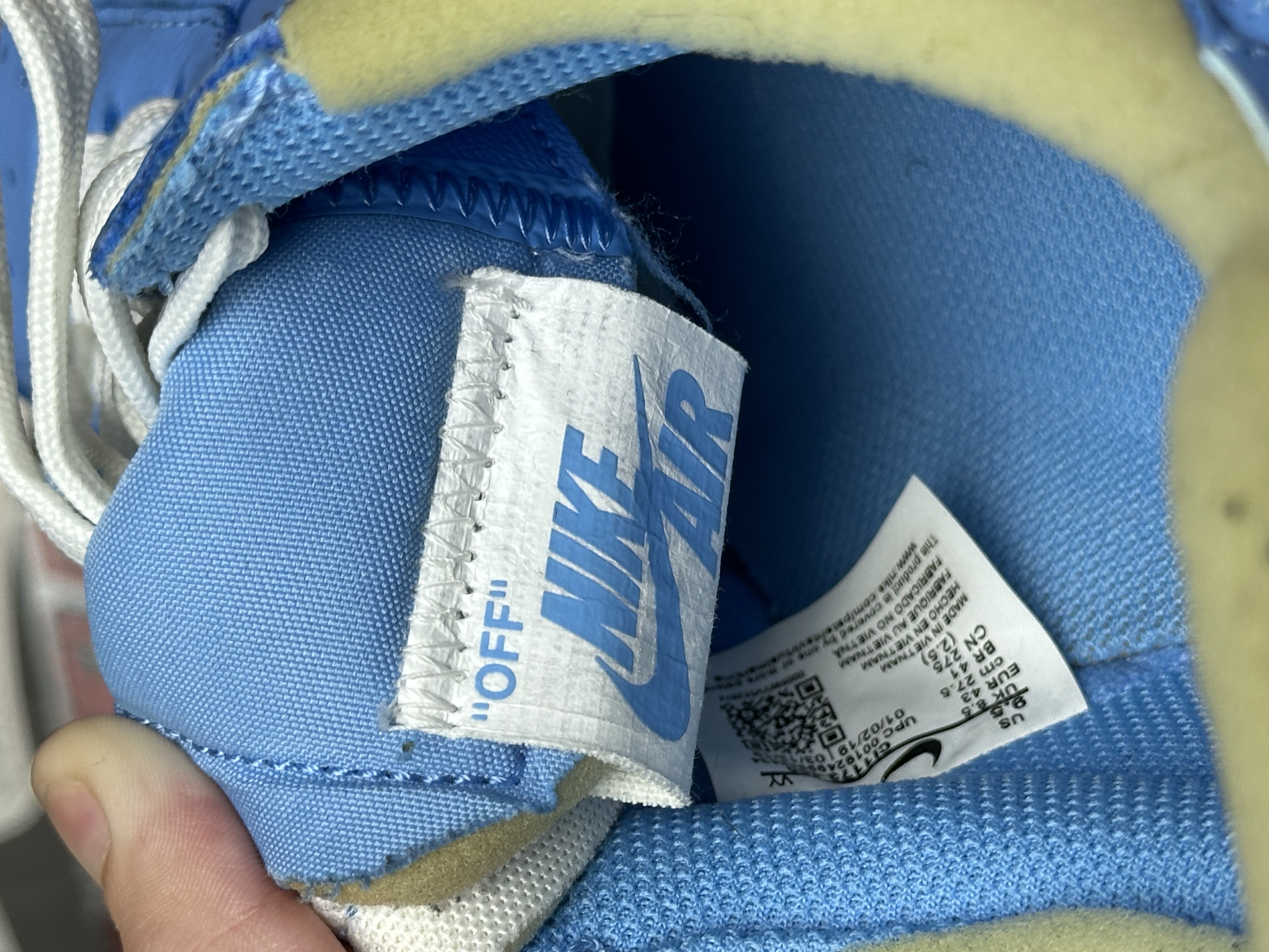 Off-White x Nike MCA AIR FORCE, detail view 15