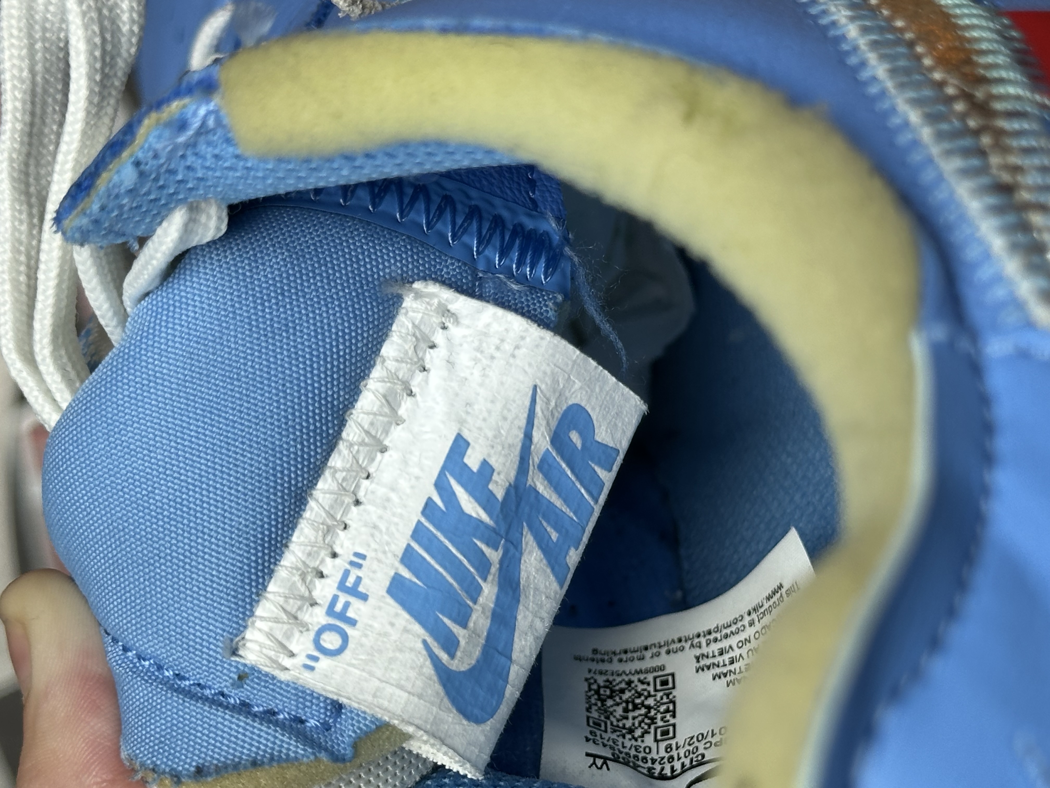 Off-White x Nike MCA AIR FORCE, detail view 16
