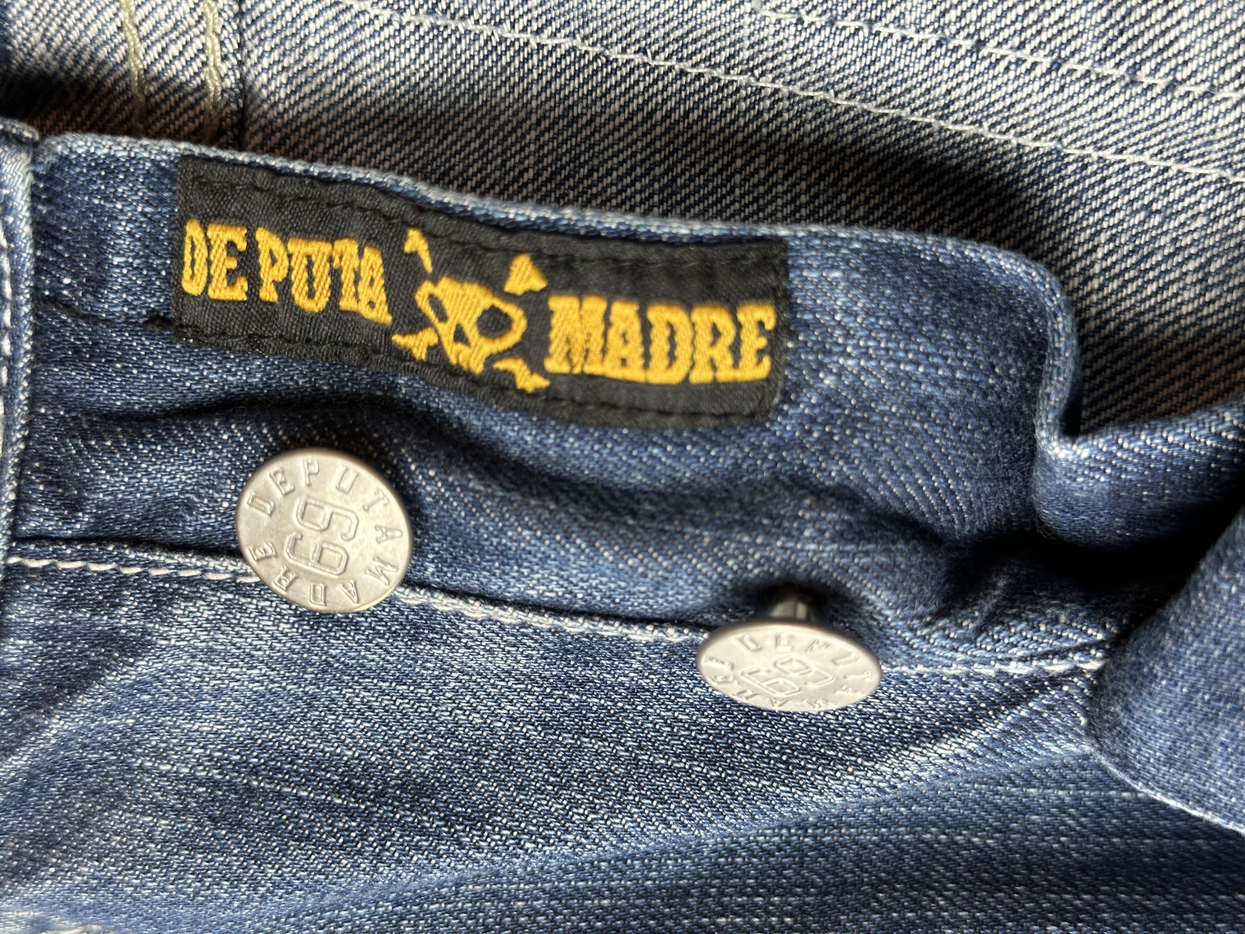 OMB x ERD OMB X ERD "FUCK PEDOPHILIA" Jeans, detail view 20