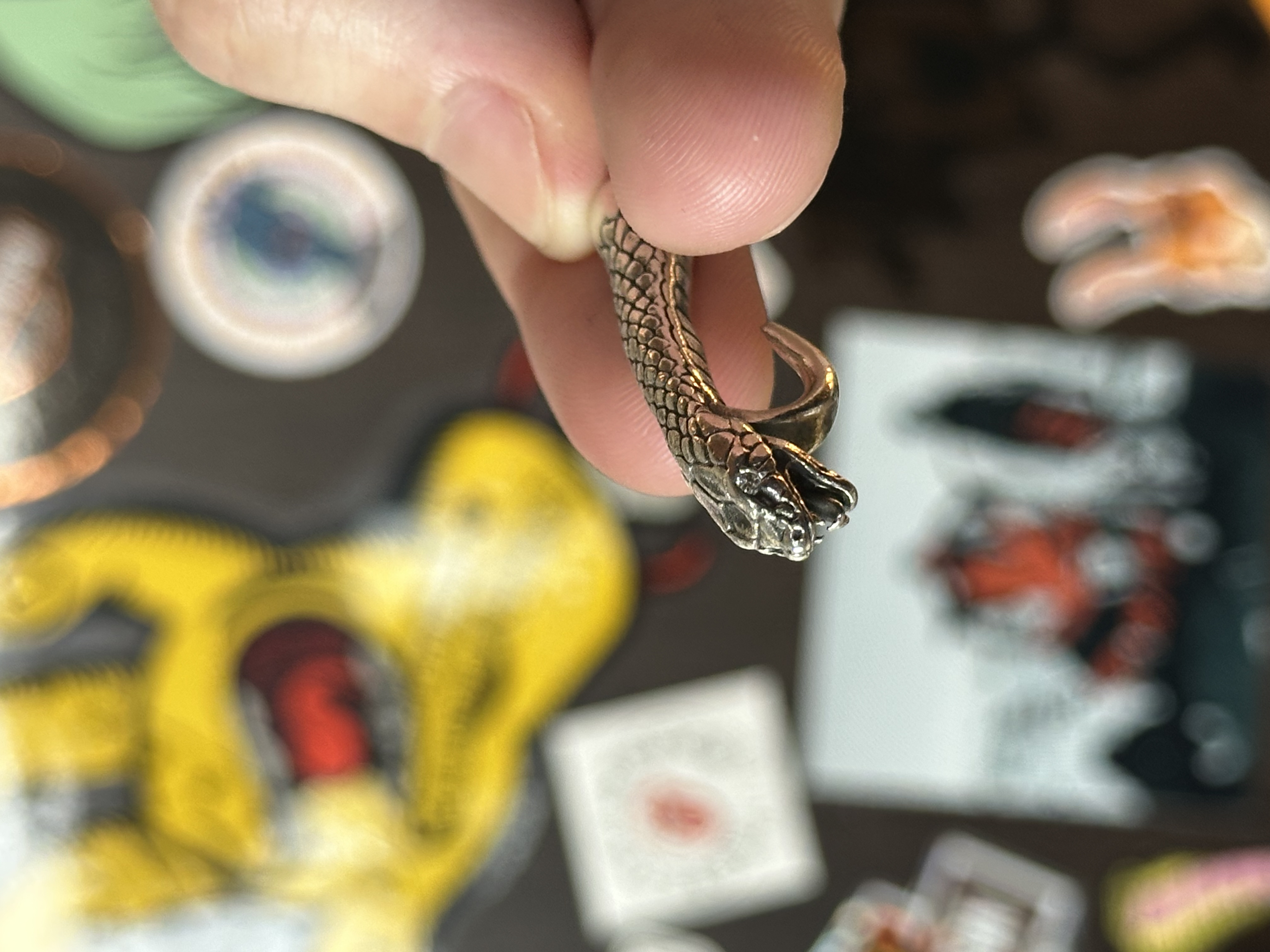 OMB x ERD OMB X ERD VVS Edenic Serpent Bracelet, detail view 7