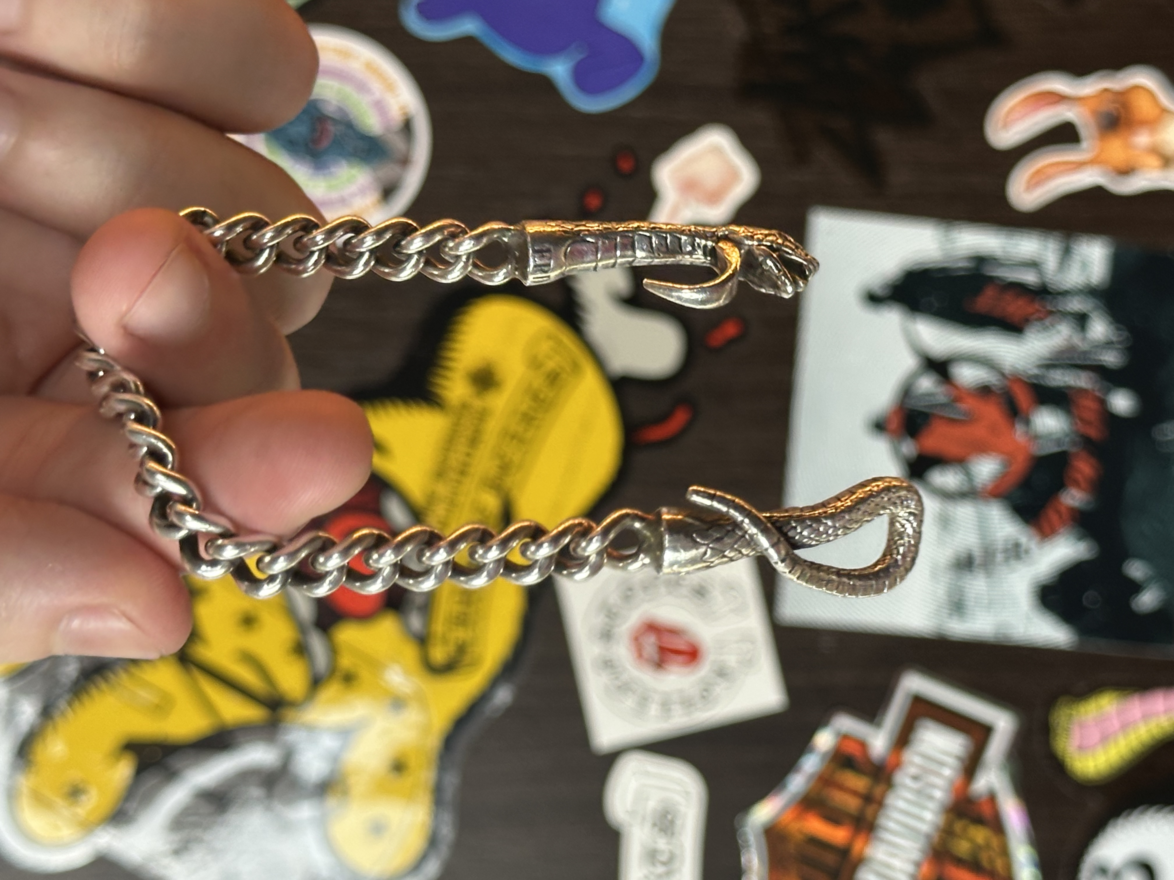 OMB x ERD OMB X ERD VVS Edenic Serpent Bracelet, detail view 3