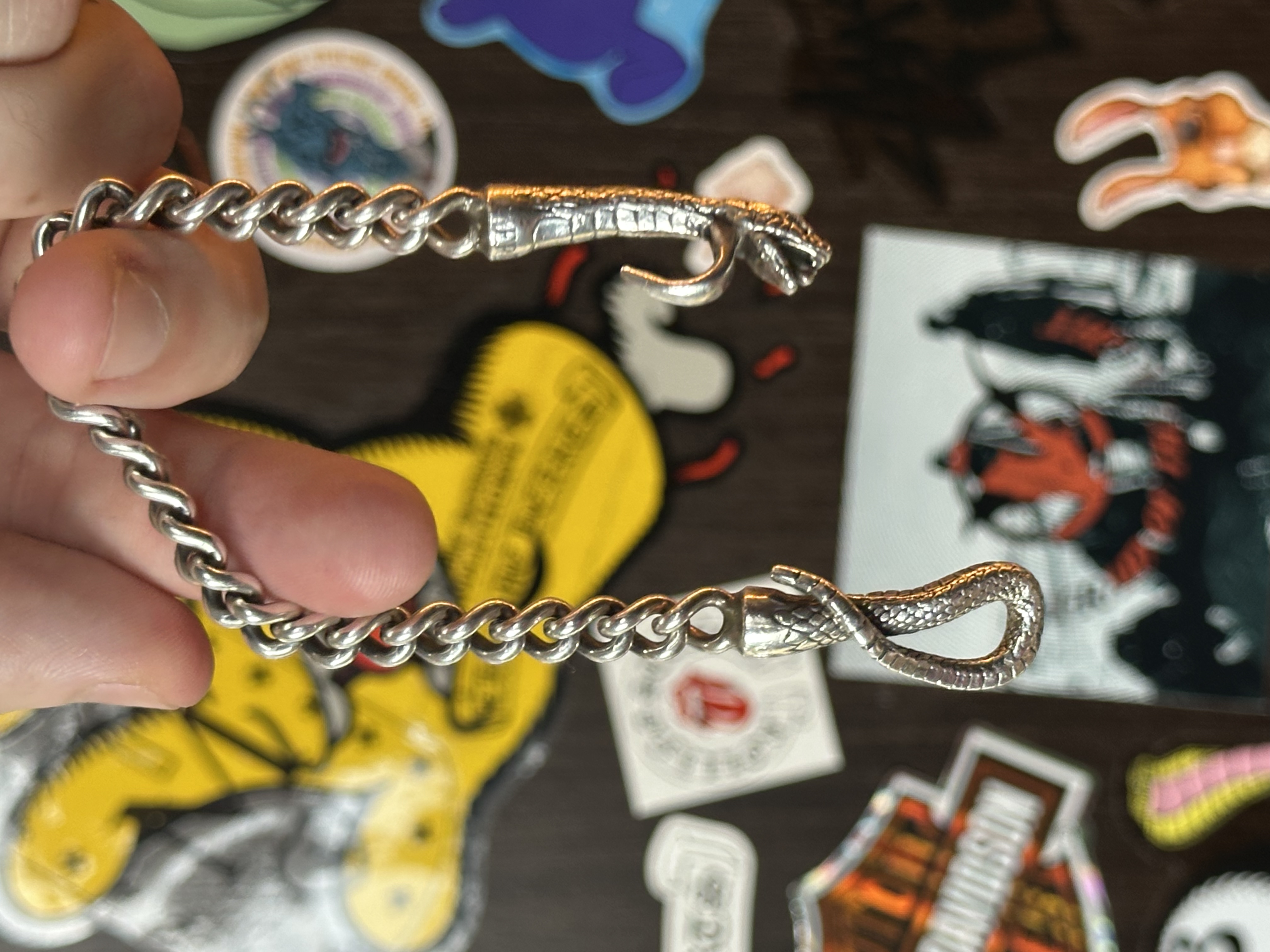 OMB x ERD OMB X ERD VVS Edenic Serpent Bracelet, detail view 5