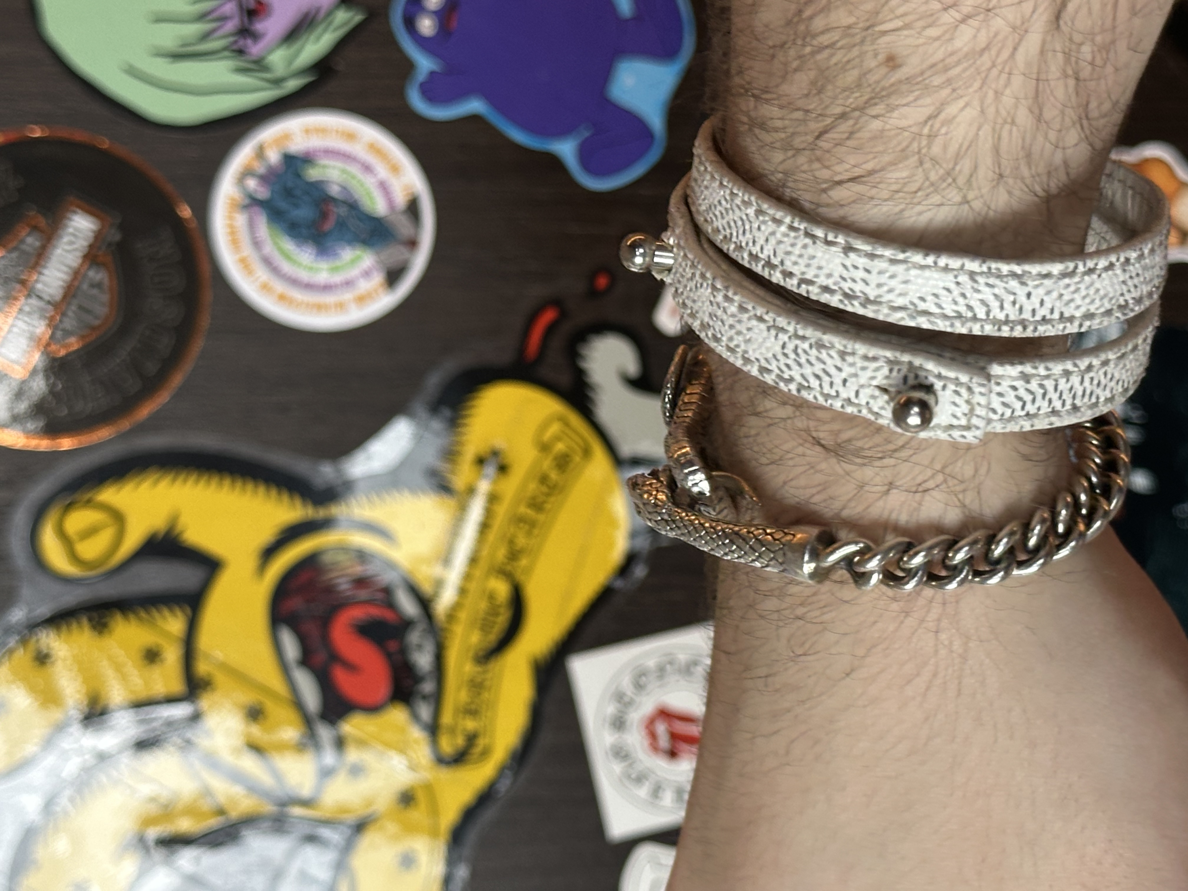 OMB x ERD OMB X ERD VVS Edenic Serpent Bracelet, detail view 20