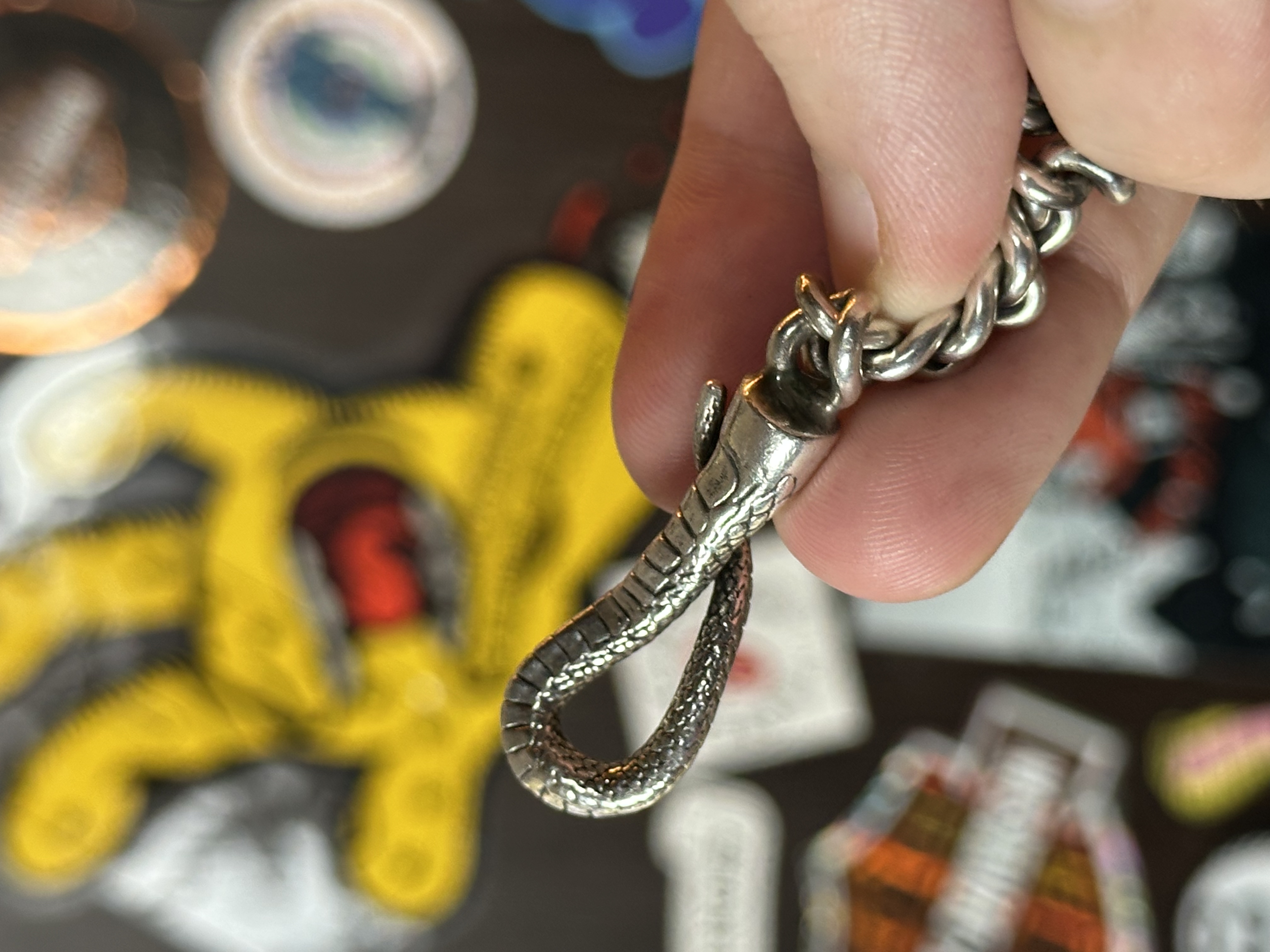 OMB x ERD OMB X ERD VVS Edenic Serpent Bracelet, detail view 17