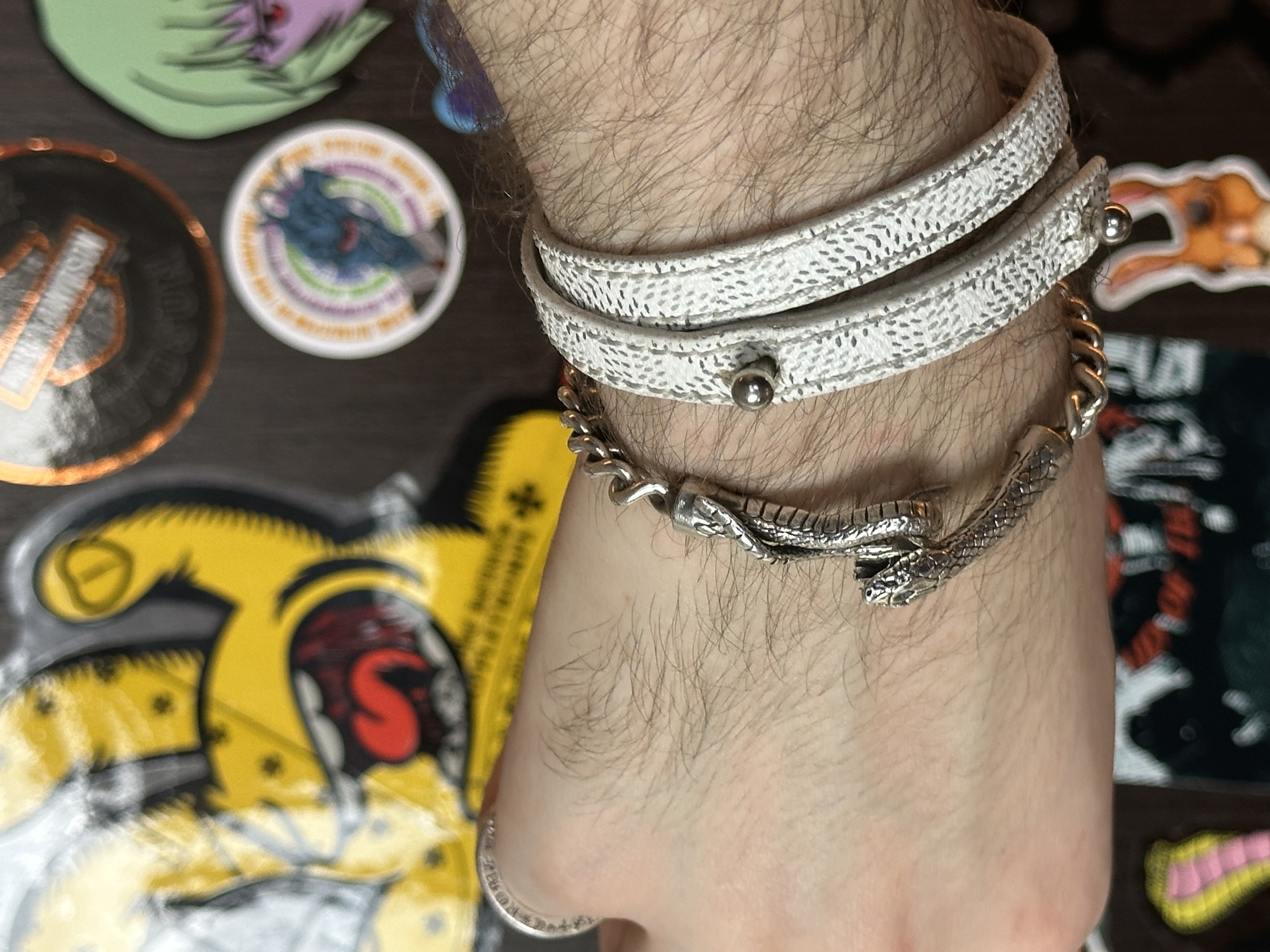 OMB x ERD OMB X ERD VVS Edenic Serpent Bracelet, detail view 21