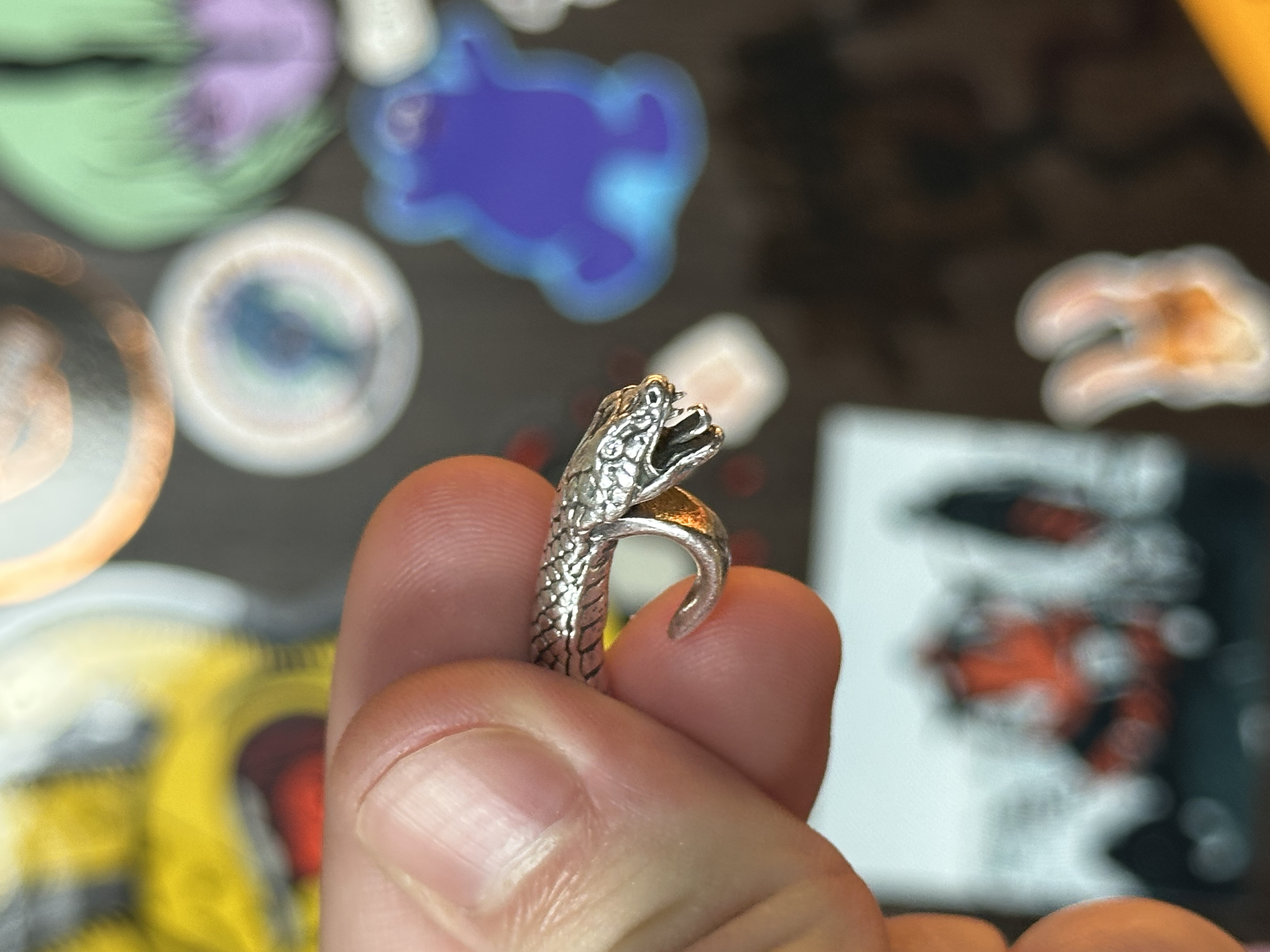 OMB x ERD OMB X ERD VVS Edenic Serpent Bracelet, detail view 9