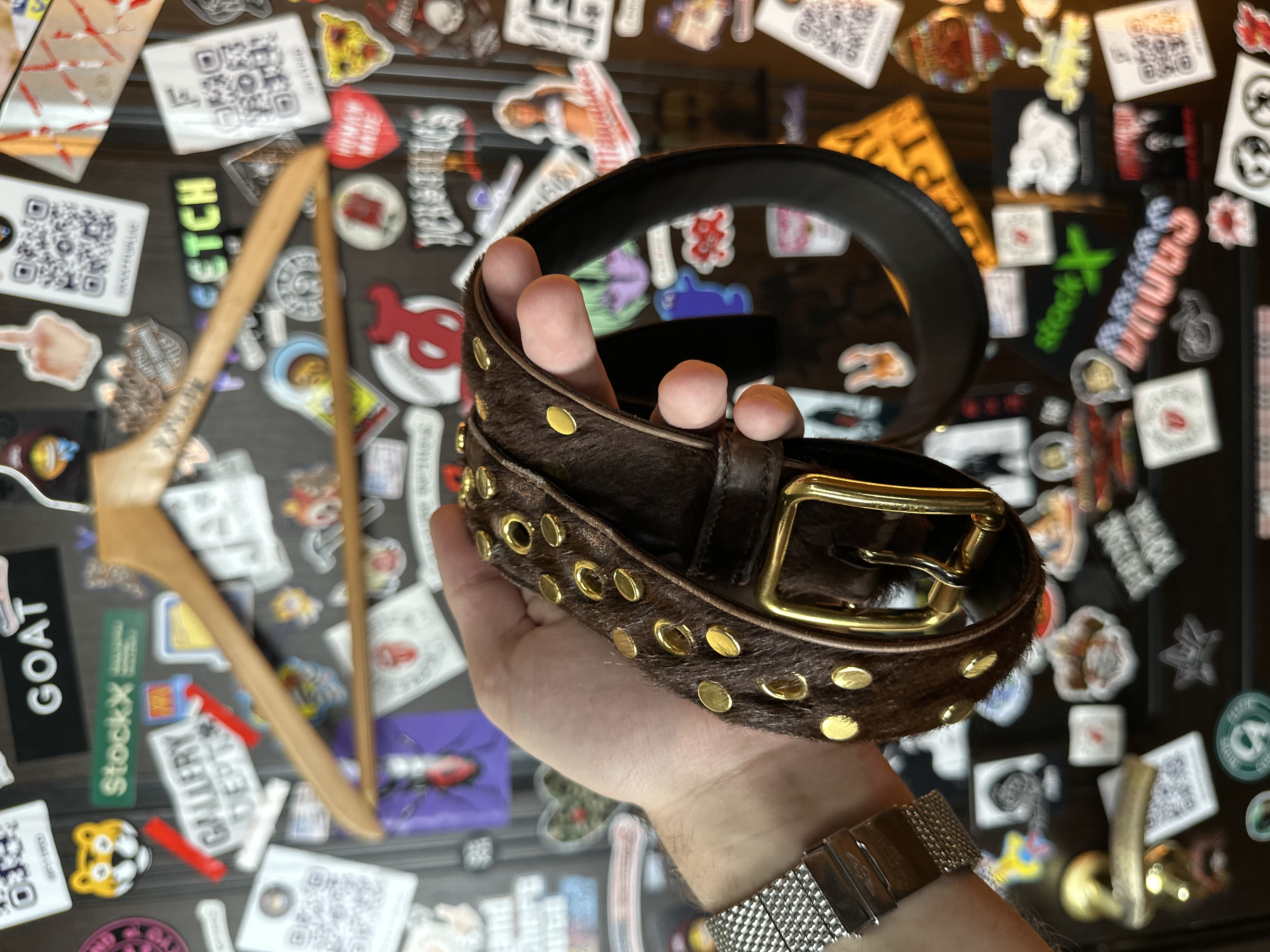 Prada FW17 PONYHAIR, detail view 2