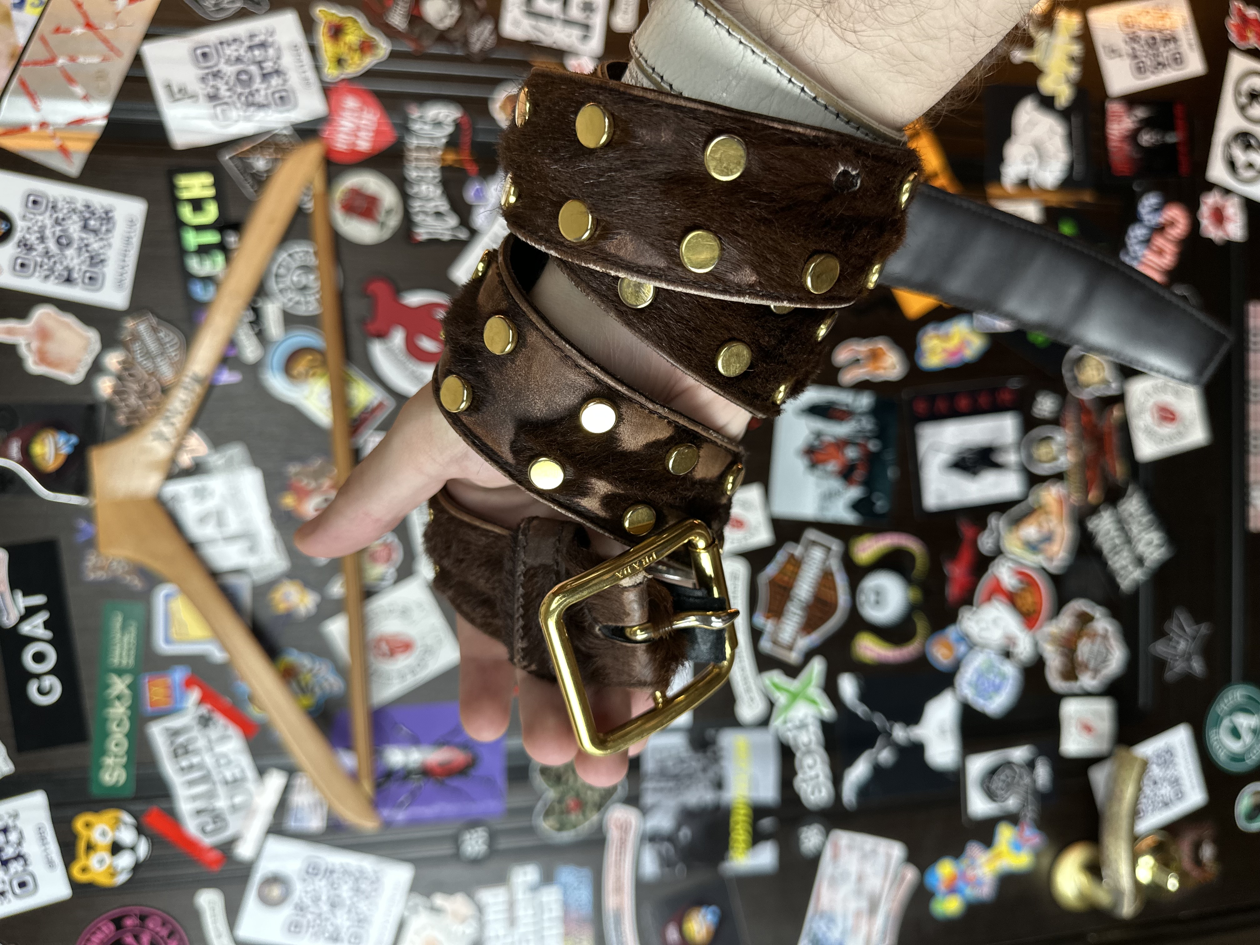 Prada FW17 PONYHAIR, detail view 3