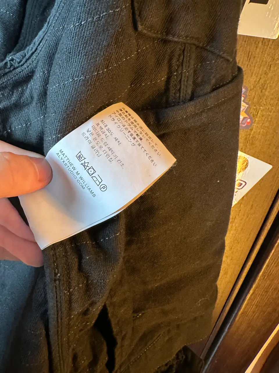 1017 ALYX Alyx Blackmeans Jacket, detail view 10