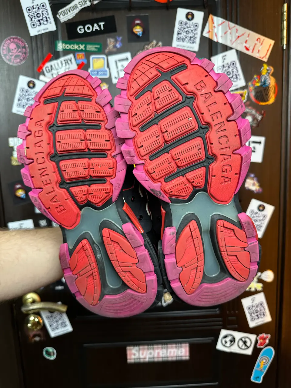Balenciaga Balenciaga Track 1 Pink, detail view 9