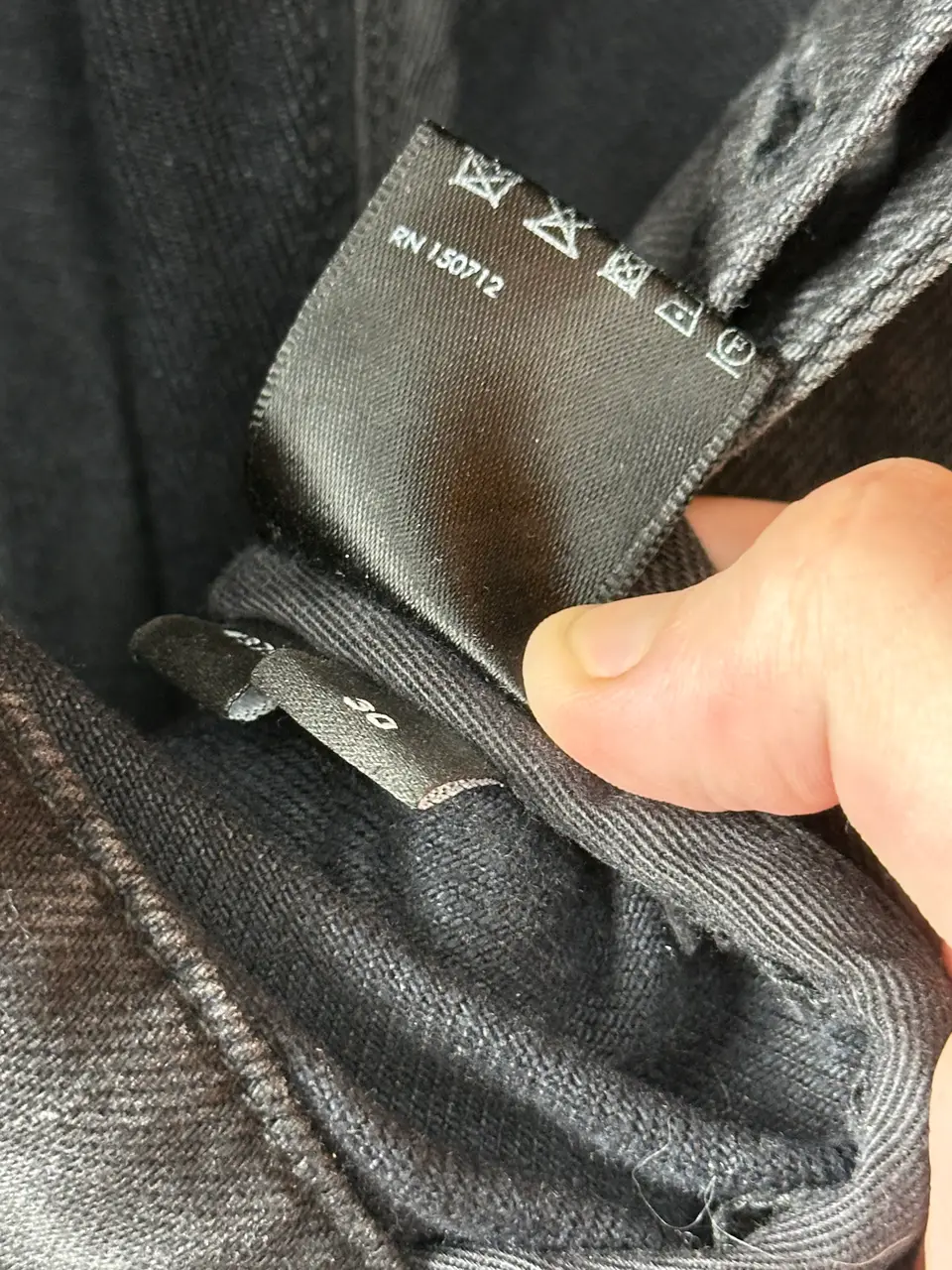 Amiri Amiri & Chemist FW 2022 Black Carpenter Jeans, detail view 20
