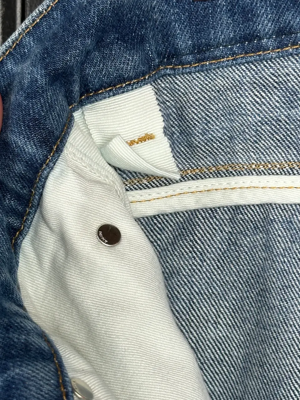 Amiri Amiri Blue Flare Jeans, detail view 19