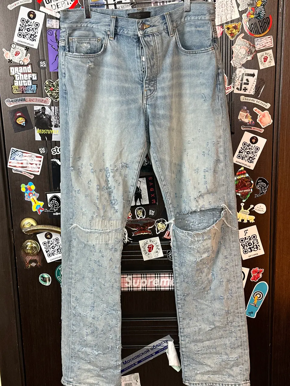 Amiri Shotgun 32 Straight Jeans, detail view 2