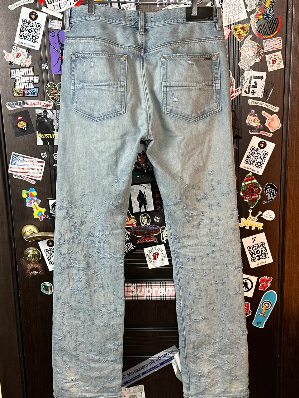 Amiri Shotgun 32 Straight Jeans, detail view 3
