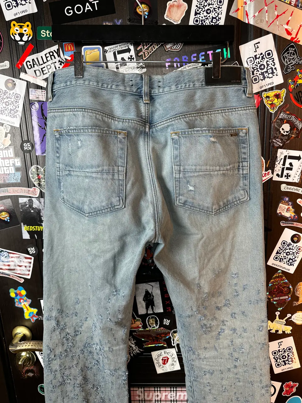 Amiri Shotgun 32 Straight Jeans, detail view 4