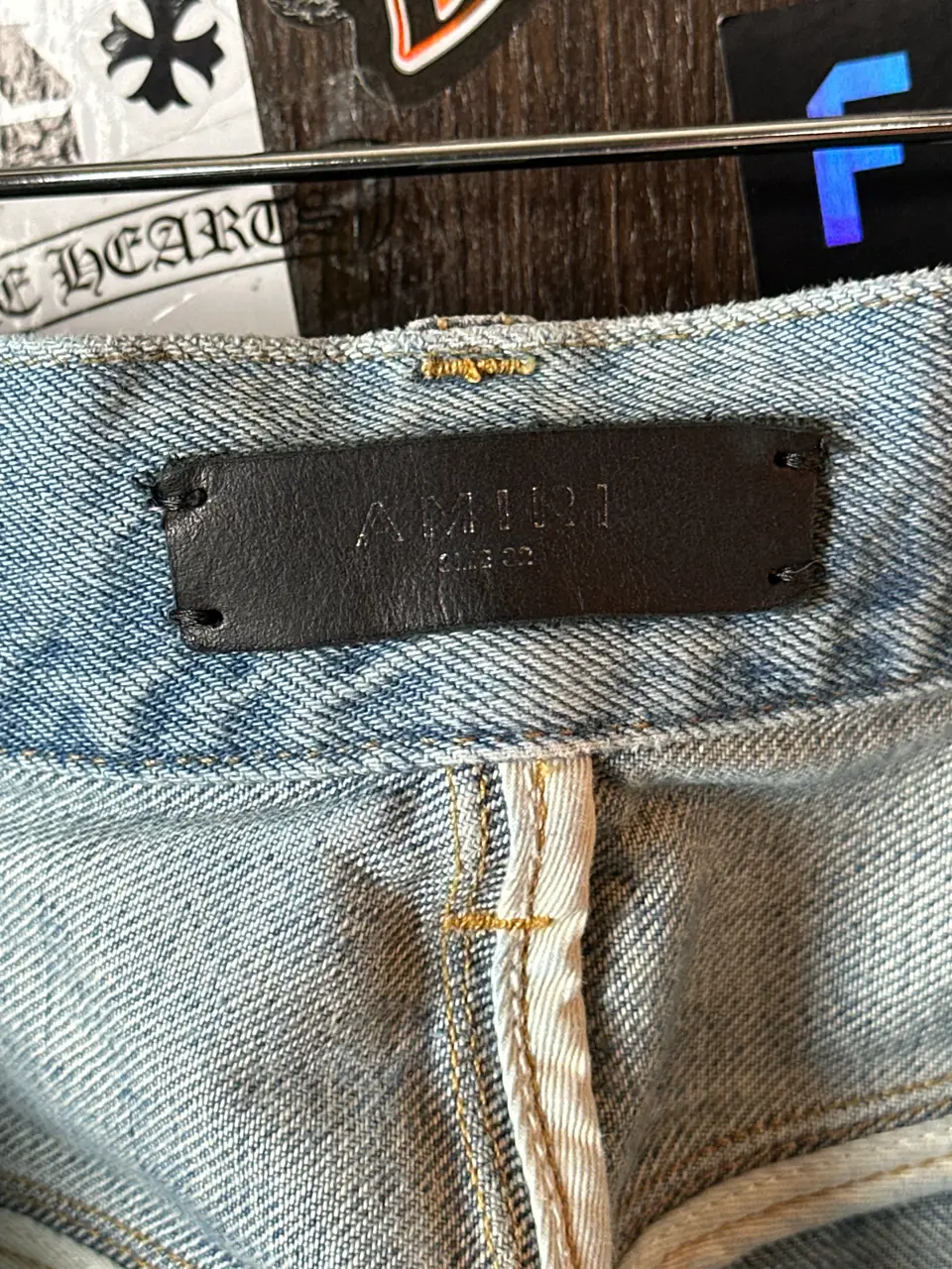 Amiri Shotgun 32 Straight Jeans, detail view 8